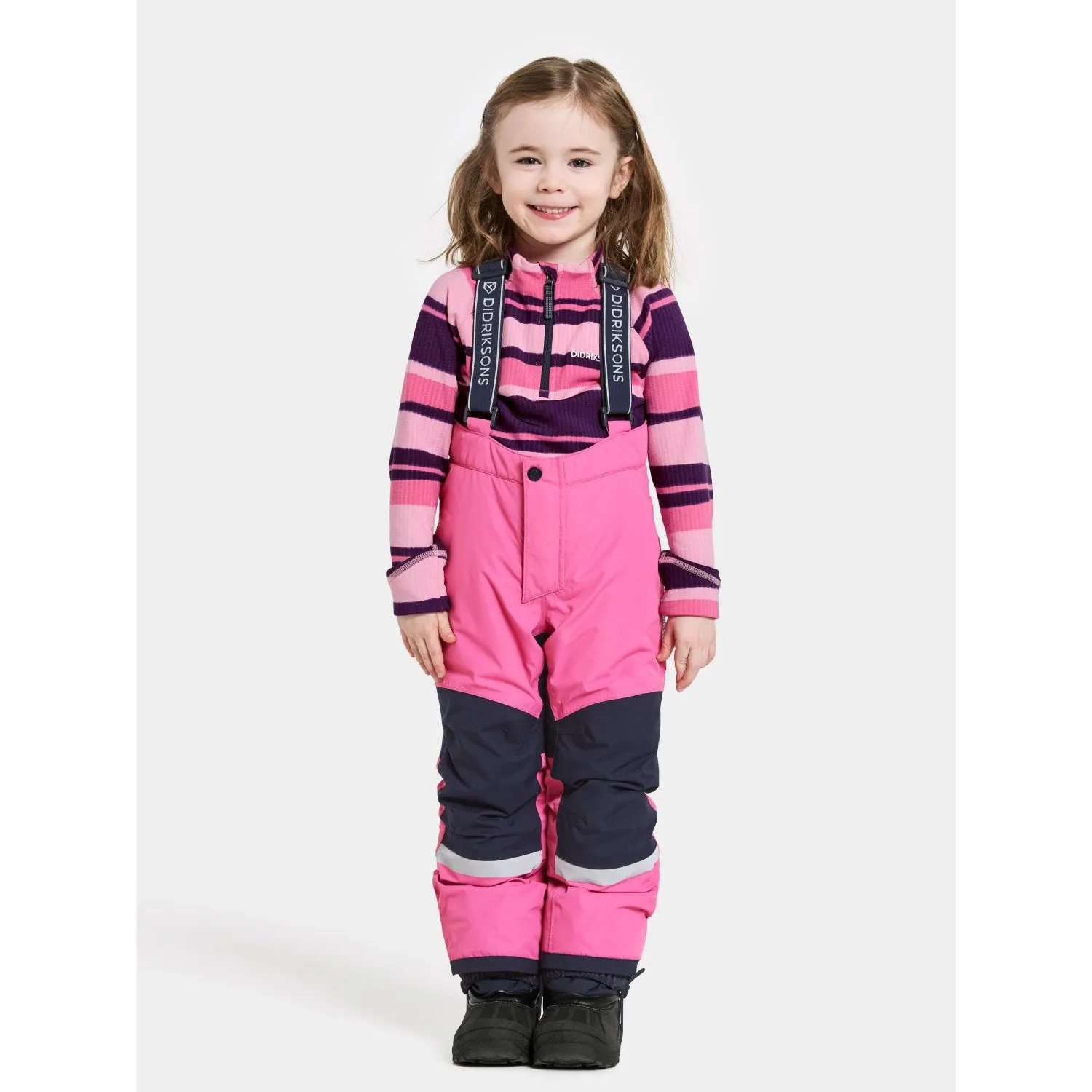 Didriksons Sweet Pink Skare Kids Set Ergonomic Design