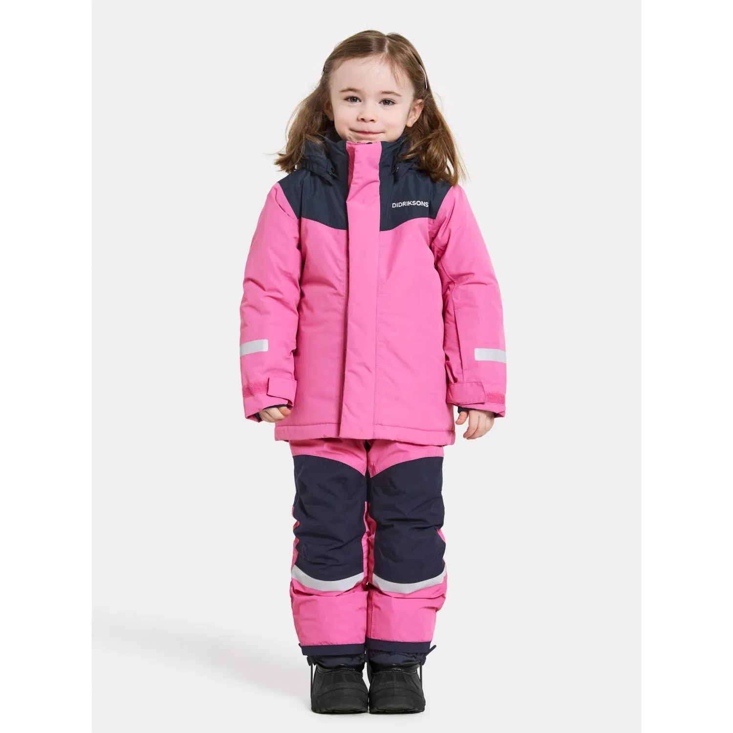 Didriksons Sweet Pink Skare Kids Set Seamless construction