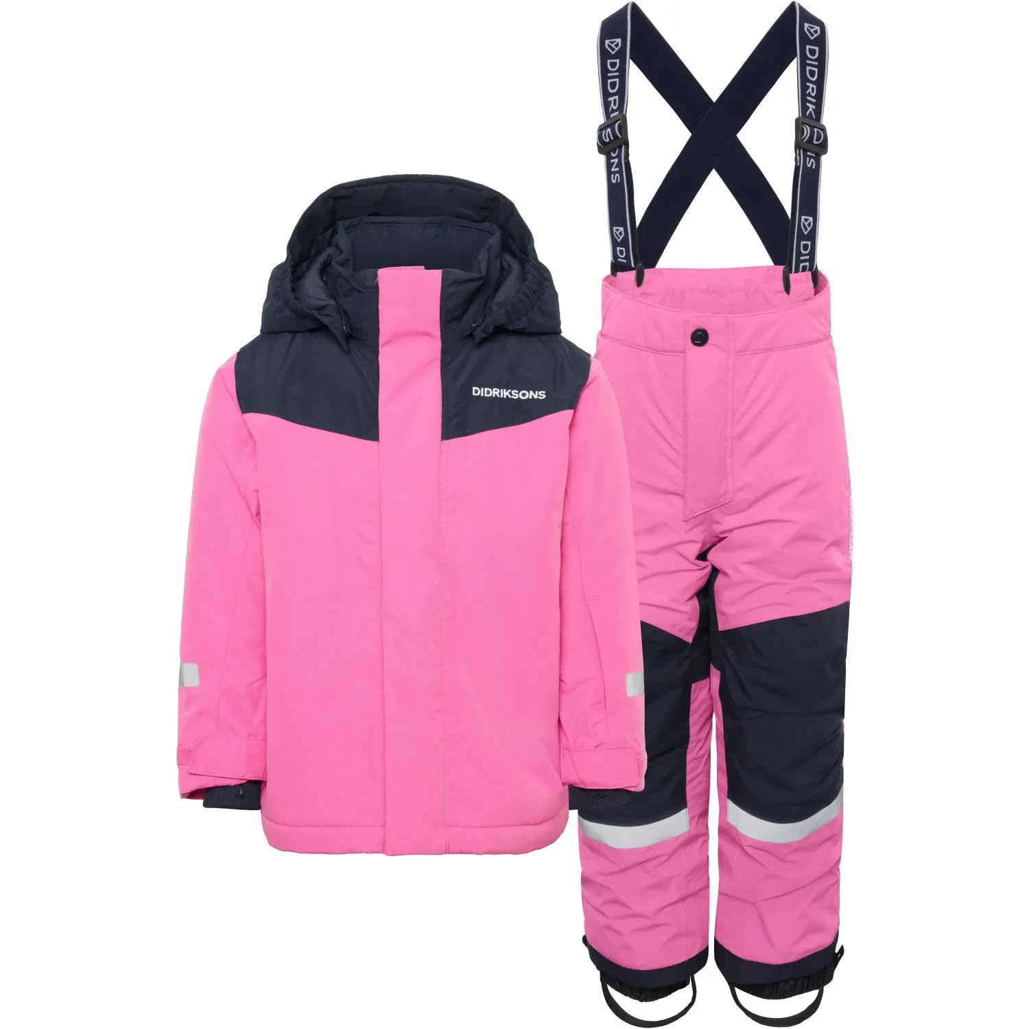 AntiStatic Lining Anti Pilling Didriksons Sweet Pink Skare Kids Set