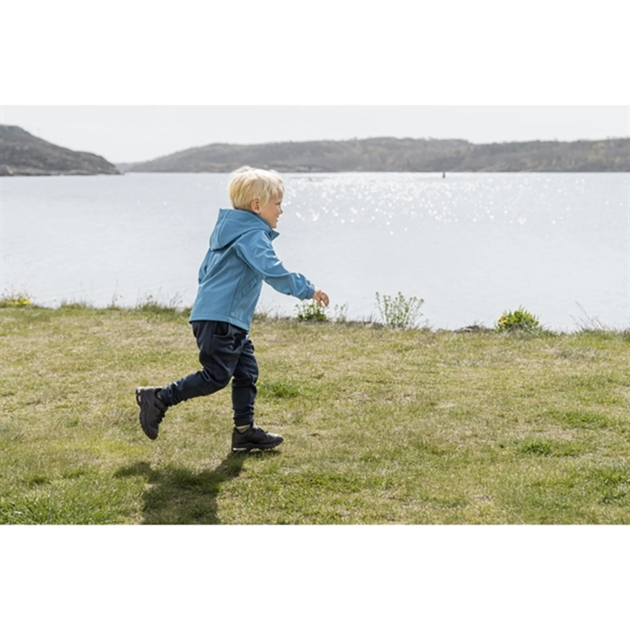 Wind Barrier Charm Didriksons Troel Corn Blue Jacket