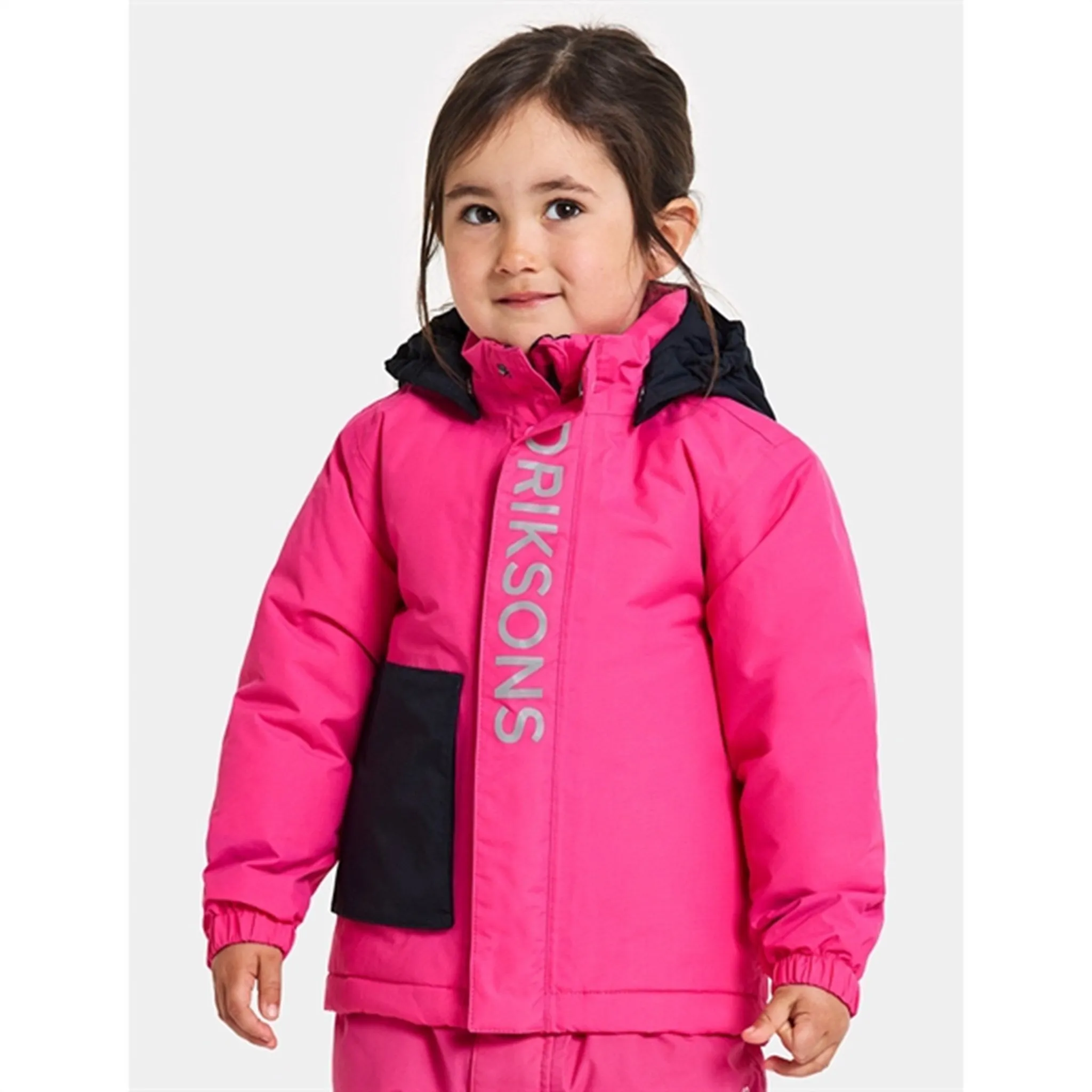 Didriksons True Pink Rio Kids 2 Jacket Loose Fit