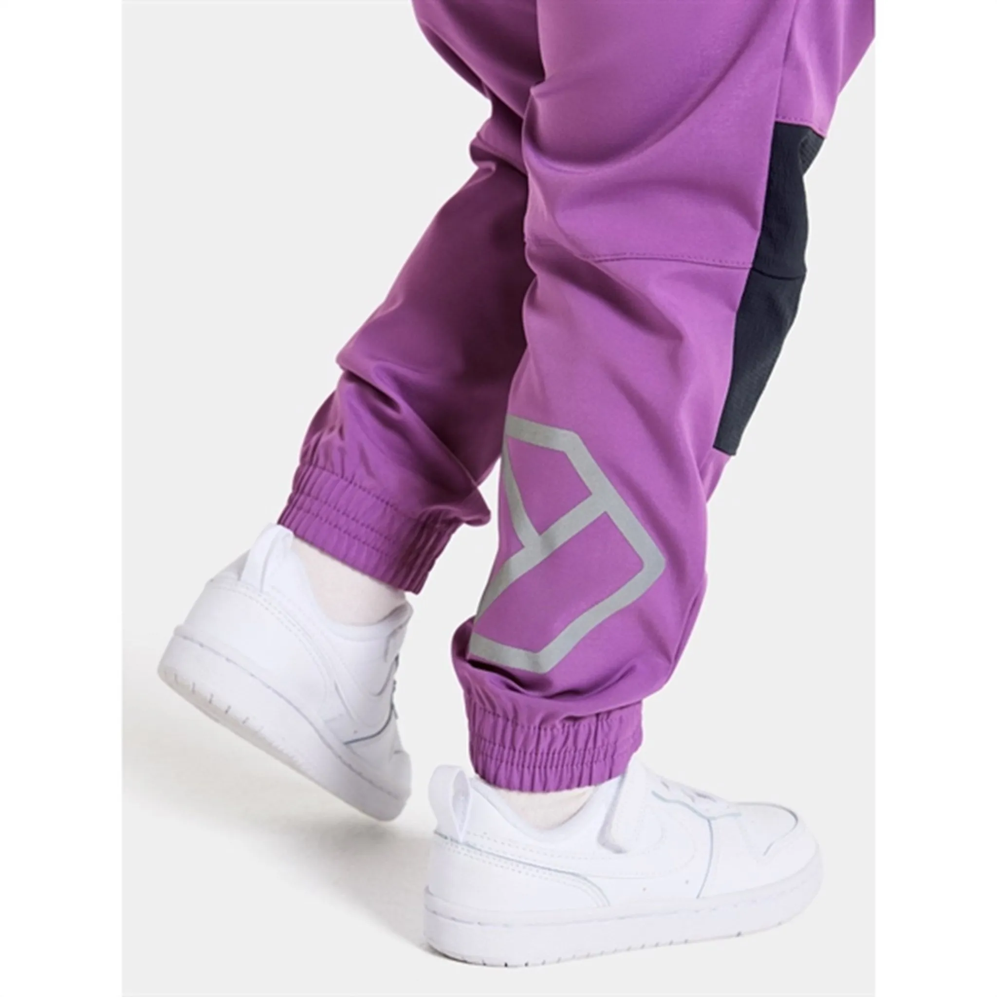 Outdoor Essentials Perfect Look Didriksons Tulip Purple Bl?b?r Kids Pants