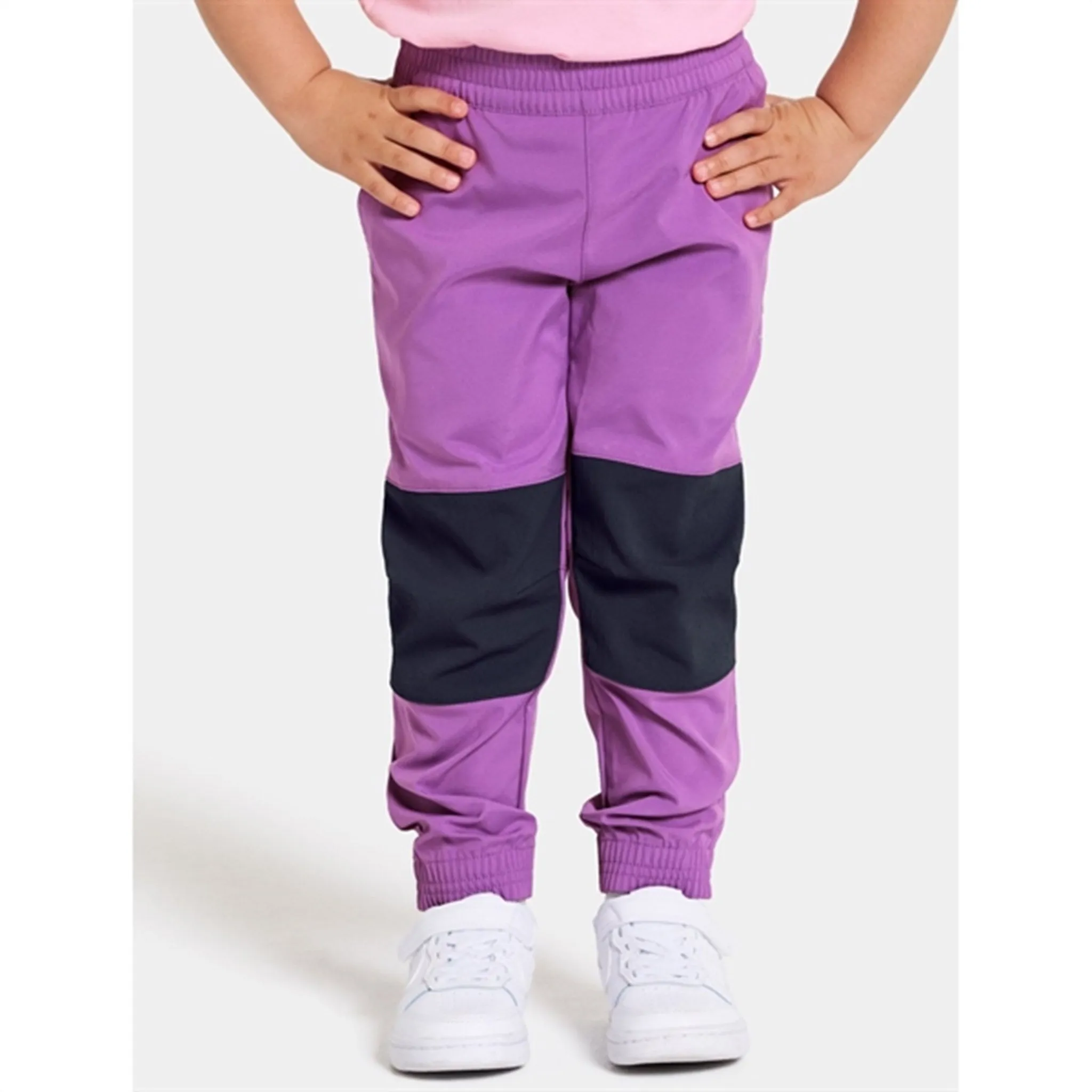 Core Flex Comfortable Fit Look Didriksons Tulip Purple Bl?b?r Kids Pants