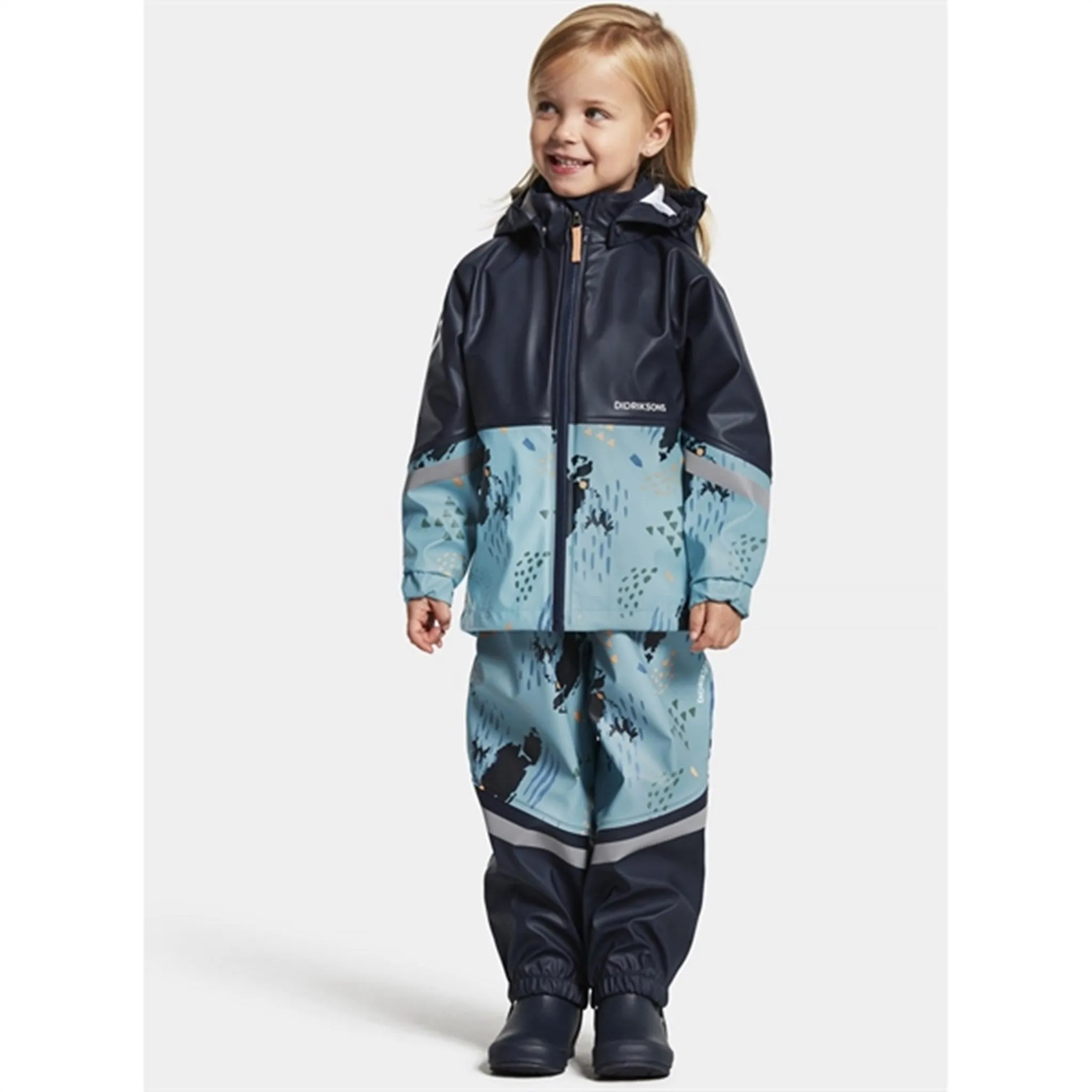 Weekend Walks Didriksons Waterman Grundsund Blue Rain Set