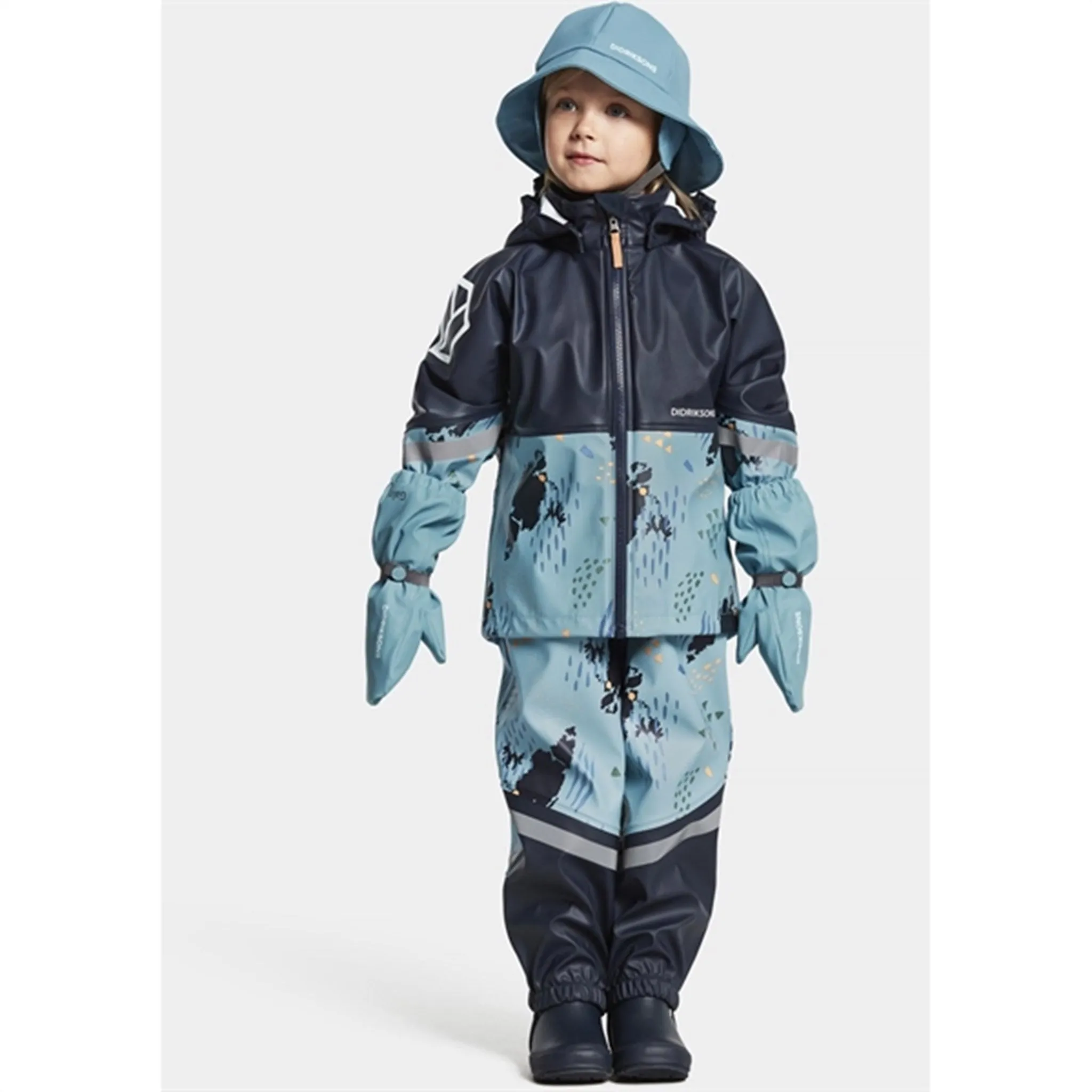 Didriksons Waterman Grundsund Blue Rain Set Daily Shield Seasonal Wear