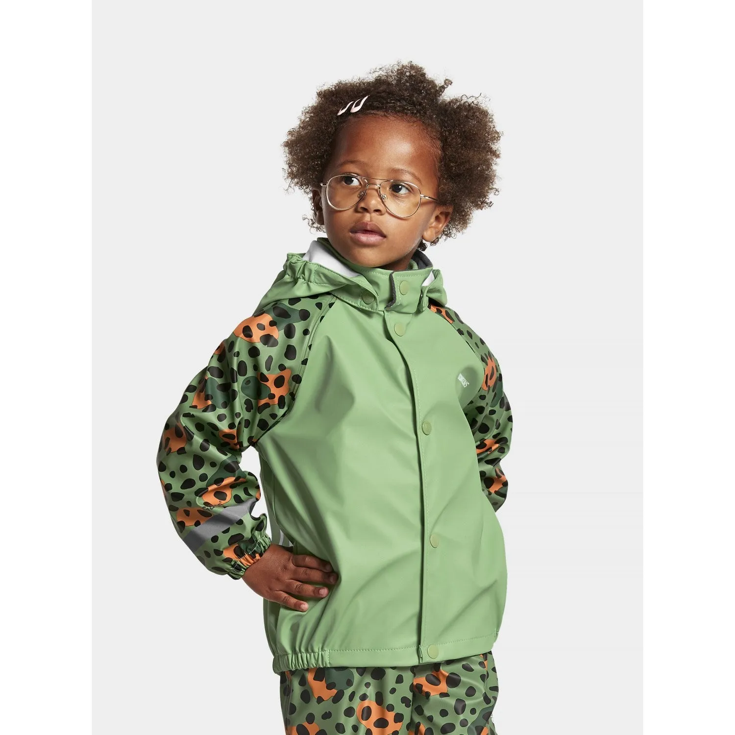 Didriksons Wild Dot Green Slaskeman Casual Look