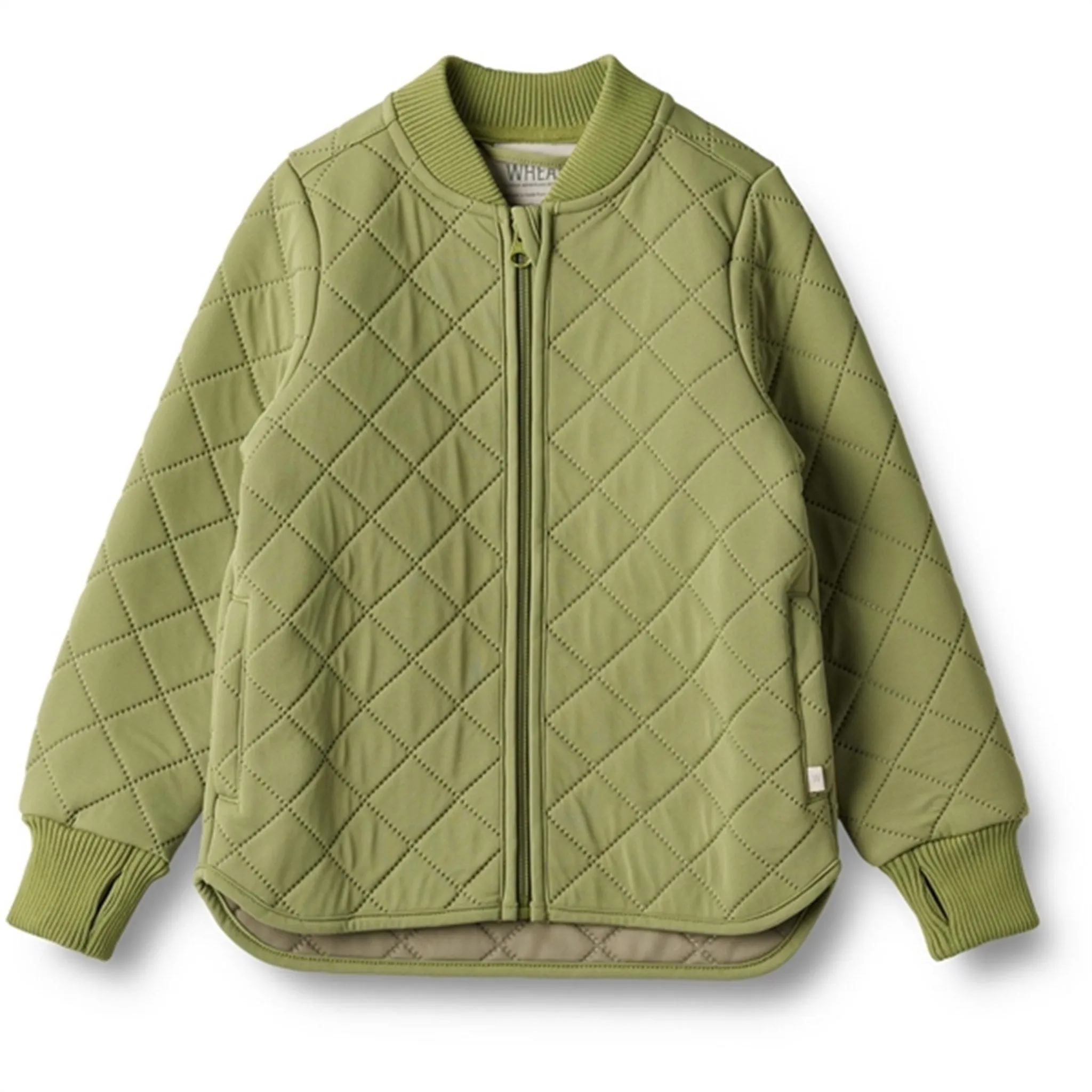Soft-Lining Wheat Thermo Chive Jacket Loui