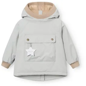 Mini A ture Puritan Grey Matbabywen Fleece Lined Winter Anorak. GRS Poise Concealer
