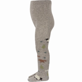 MP 39108 Wool Olly Tights Light Brown Melange Mid layer Body Contour