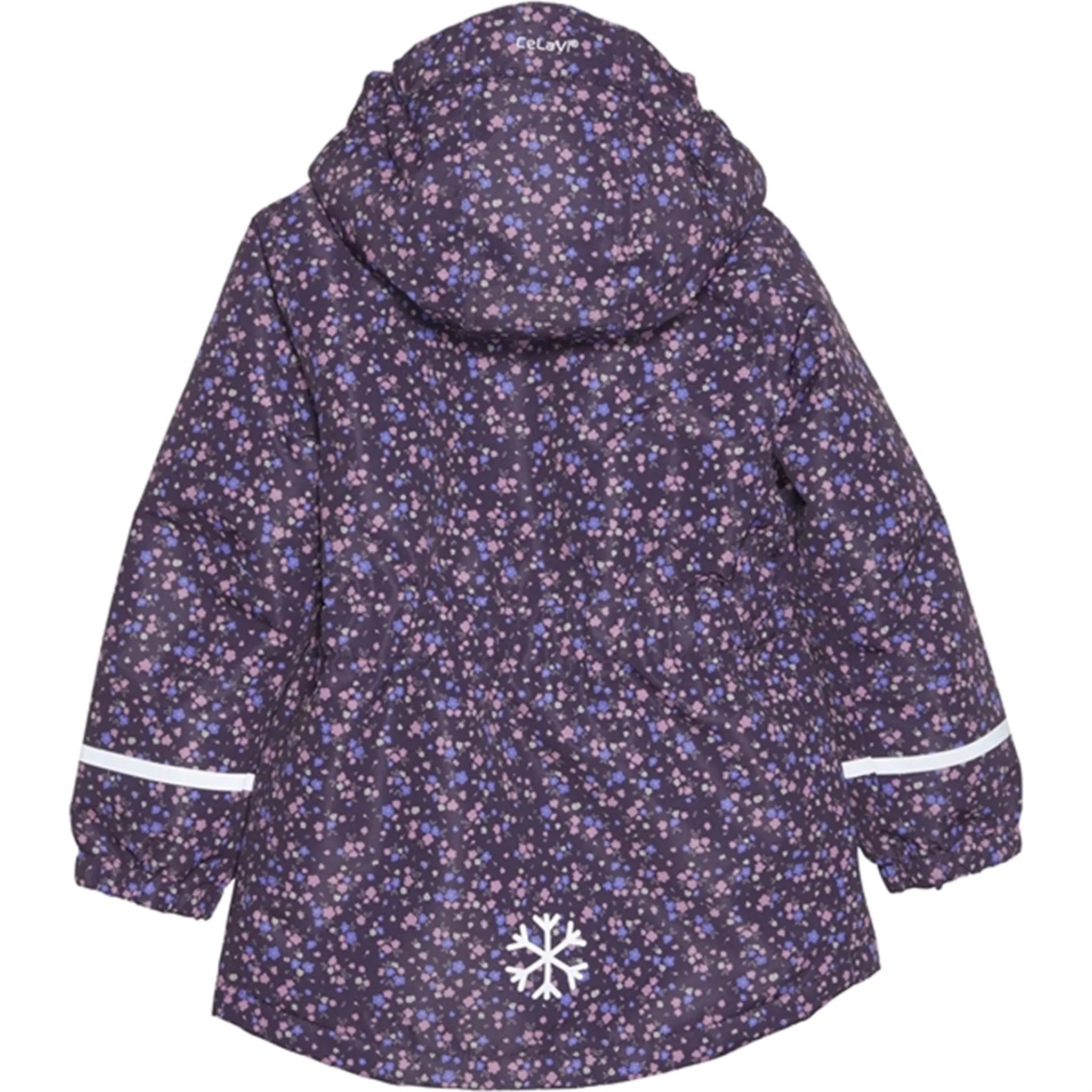 CeLaVi Winter Jacket Plum Perfect family trip Layered construction