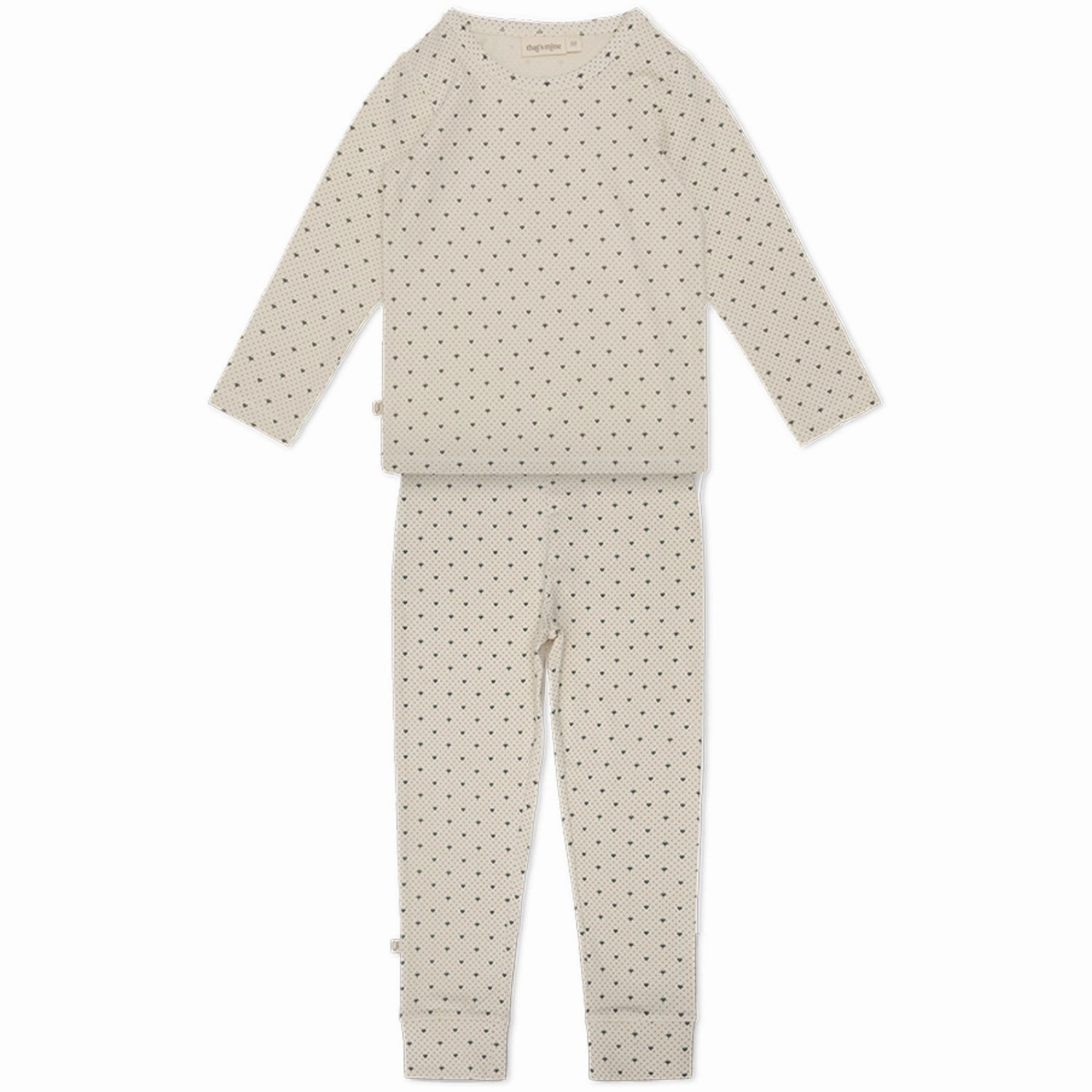 That's Mine Lots Of Love Sky Emilio Homewear Set Casual Fans Body-Cool Adults