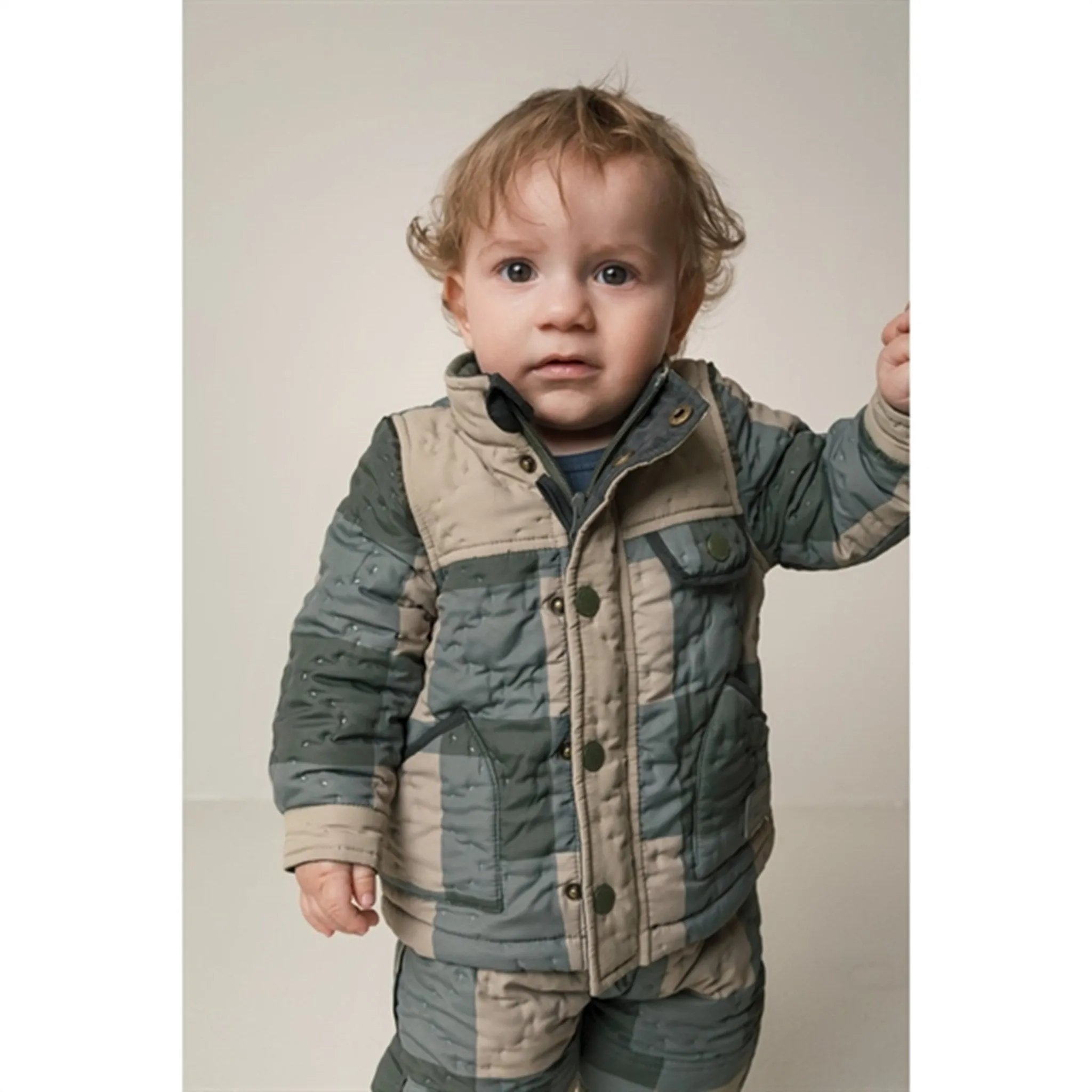 Practical-Style Climate-Adaptive MarMar Summer Check Ozar Thermo Jacket