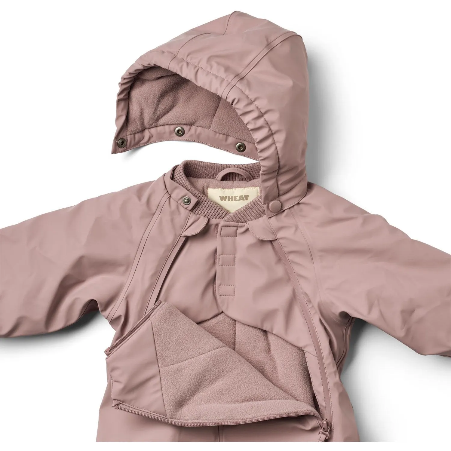 Wheat Dusty Lavender Wintersuit Evig Cut-Out-Detail