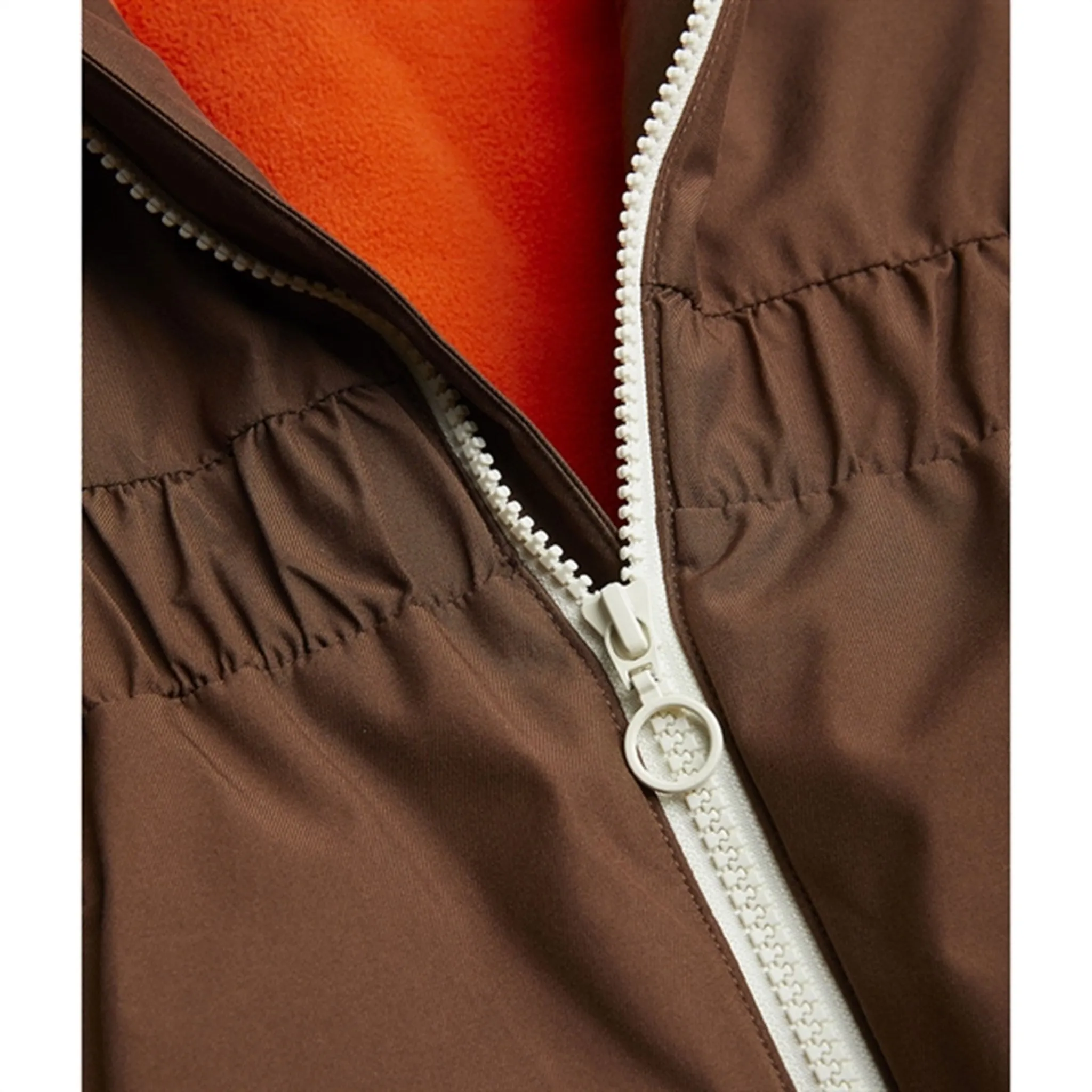 Mini Rodini Panda Soft Ski Jacket Brown Oppose