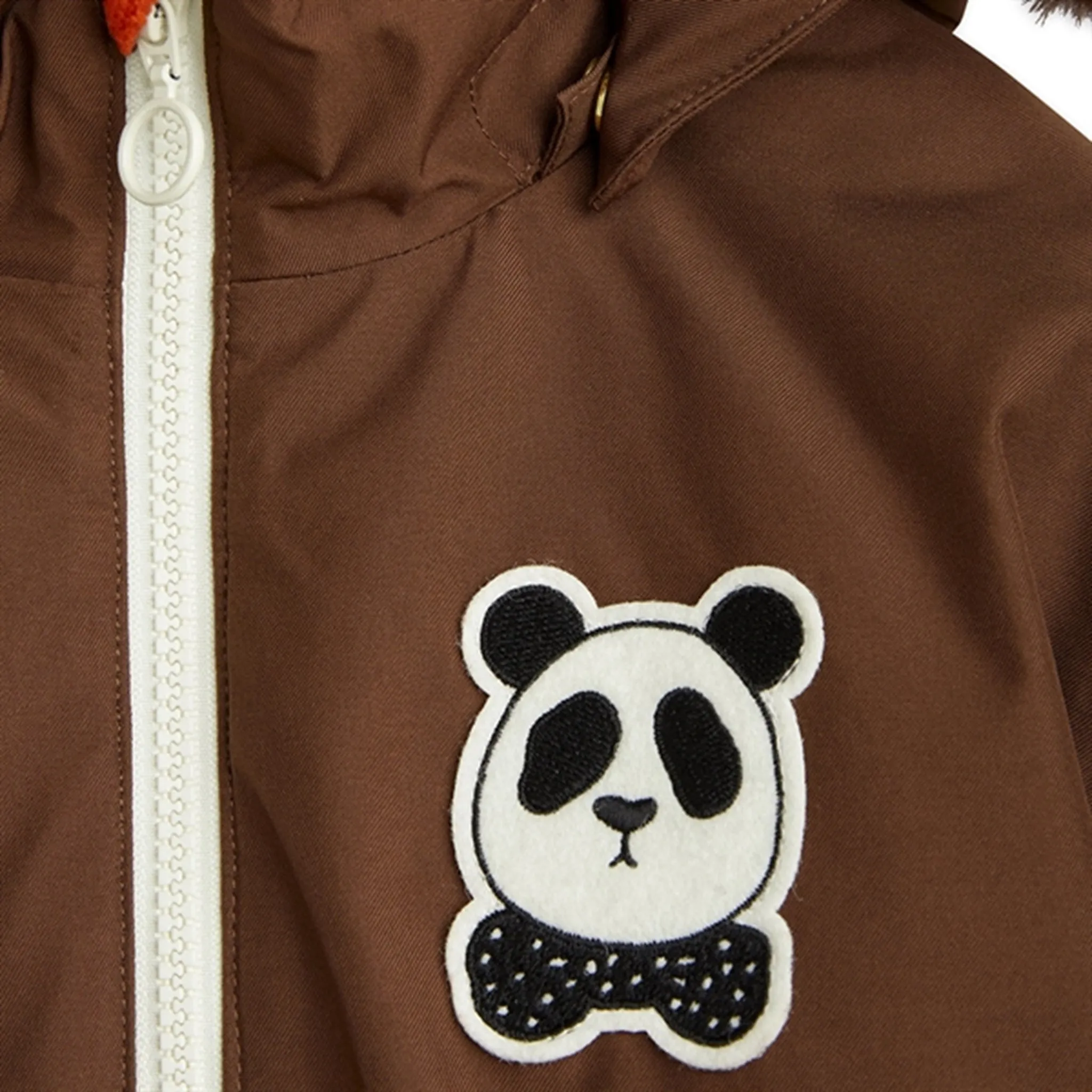 Reward Mini Rodini Panda Soft Ski Jacket Brown