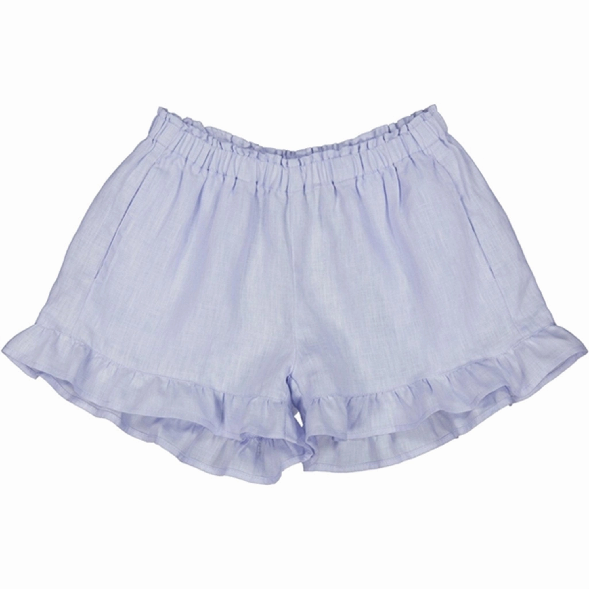 Unisex Design MarMar Blue Mist Pala Frill Shorts