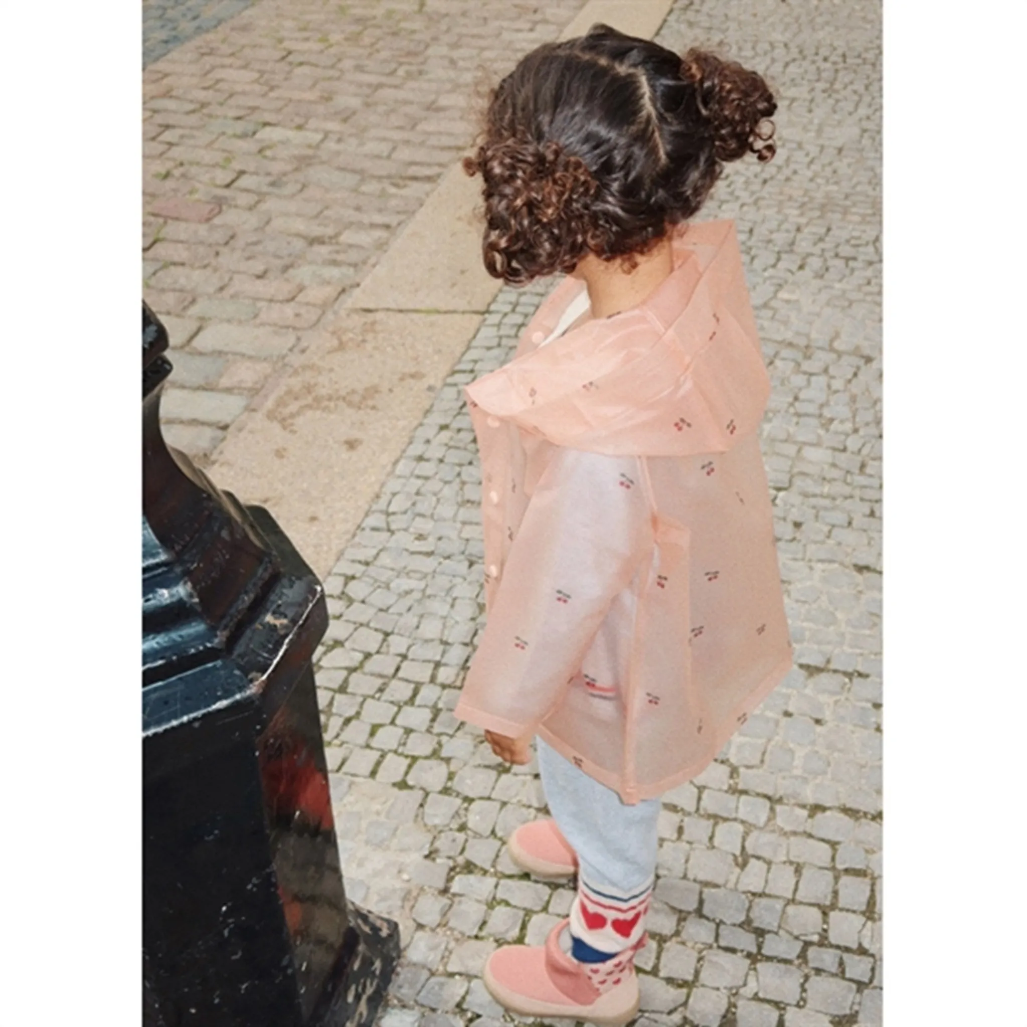 Konges Sl?jd Cherry Brume Raincoat Late Fall Outfit Outdoor Fit