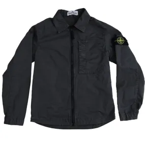 restaurant Stone Island Overshirt Blue Grey