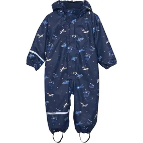 Windproof Coat CeLaVi Rainwear Suit w. Fleece Pageant Blue