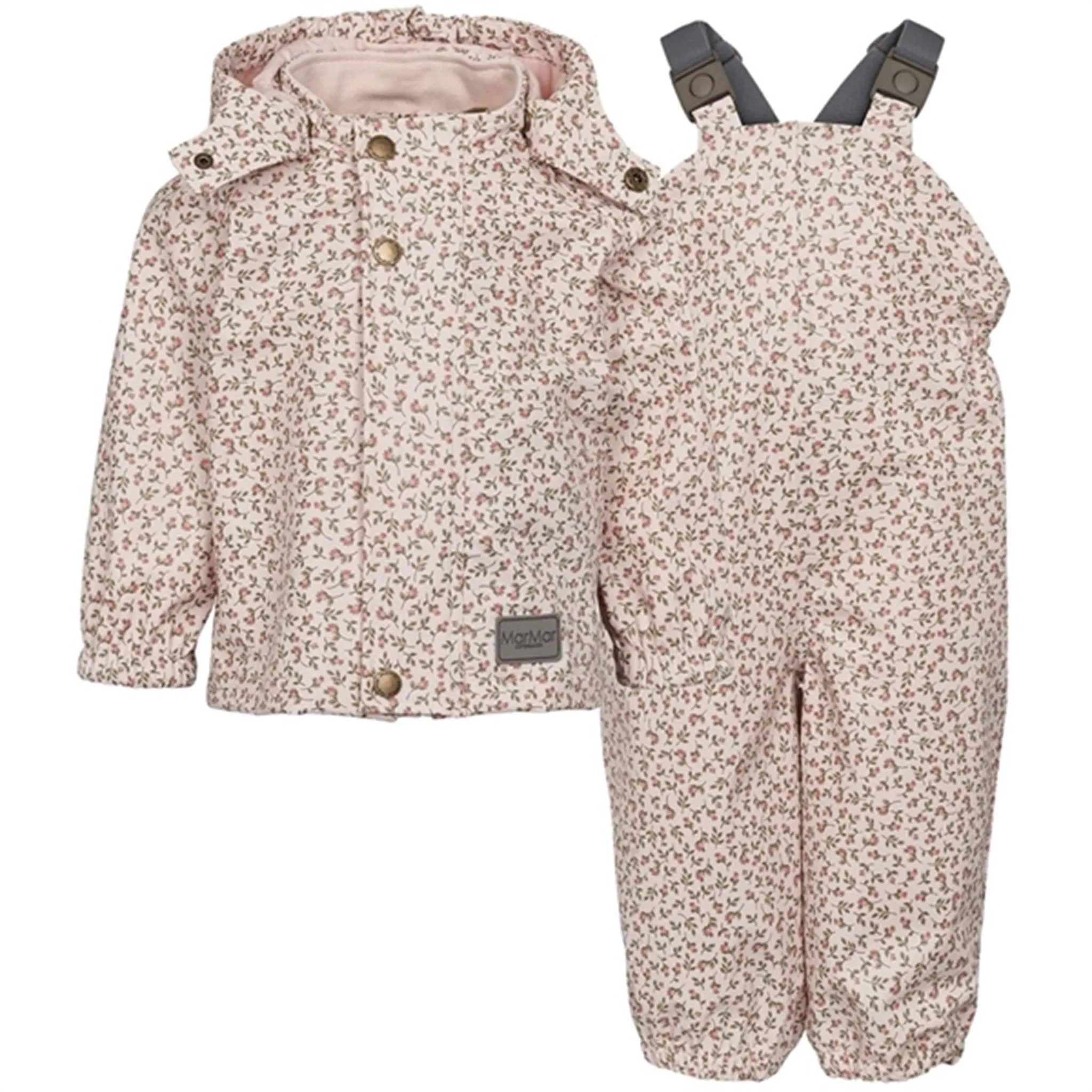 Soft Shell MarMar Oddy Rainwear Set Rose Bud