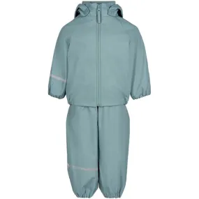 Trail Use Active Outerwear CeLaVi Rain Set Basic Recycled Smoke Blue