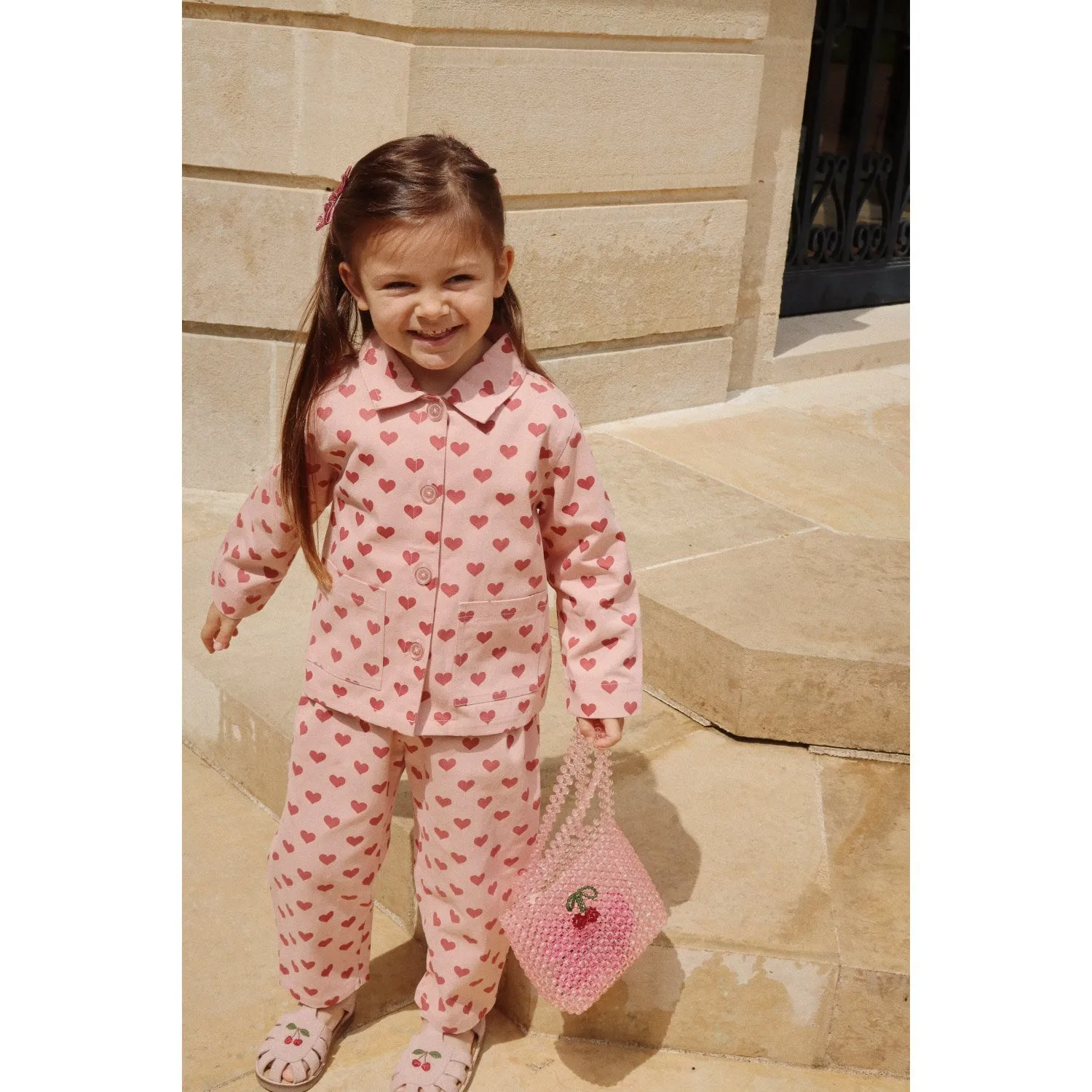 Resilience Relaxed Motion Konges Sl?jd Amour Rouge Fen Shirt Jacket Gots