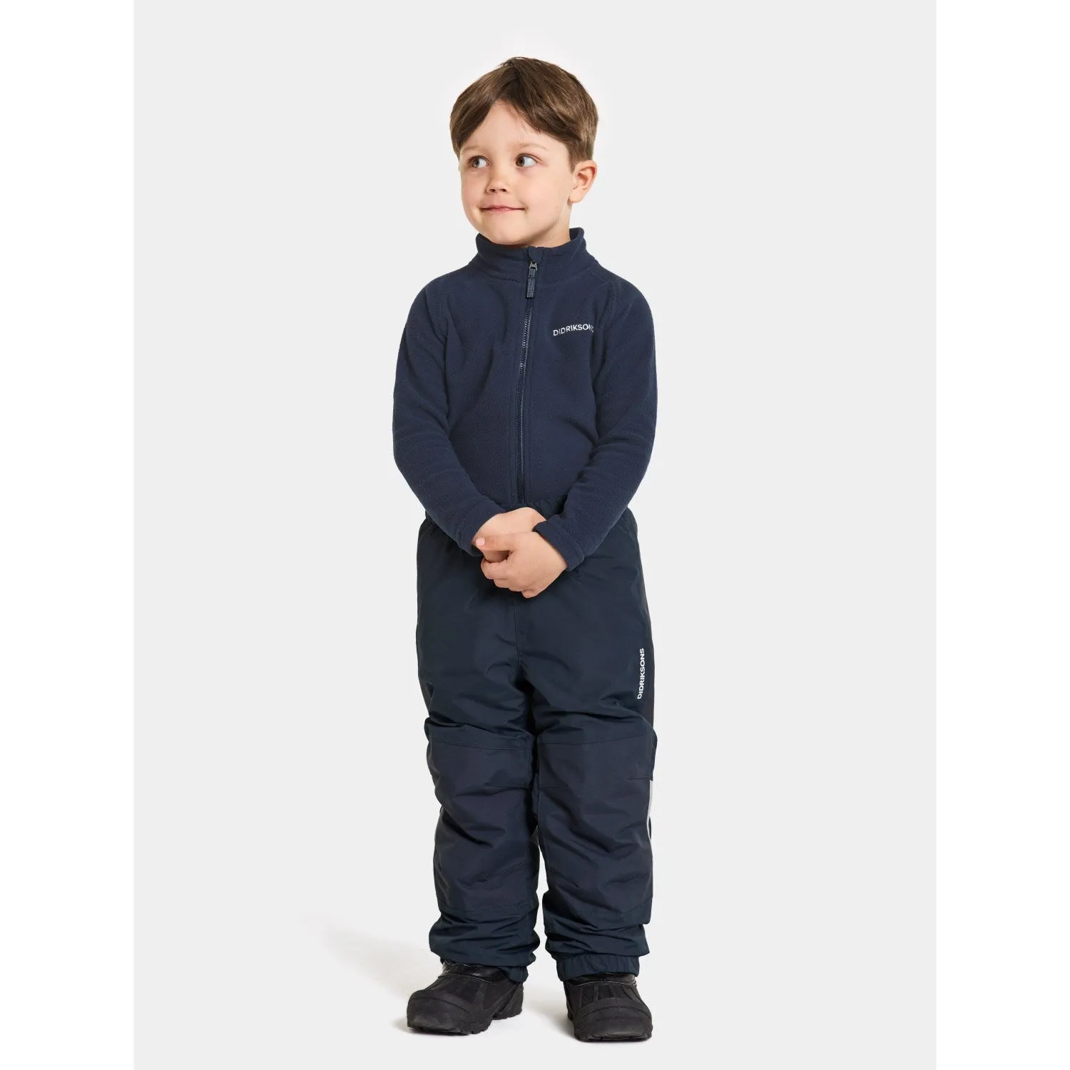 Didriksons Navy Narvi Kids Pants 2 Flexible Use Stay Cool