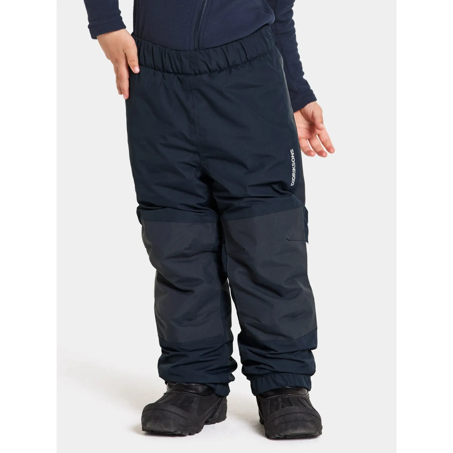 Casual Fit Didriksons Navy Narvi Kids Pants 2