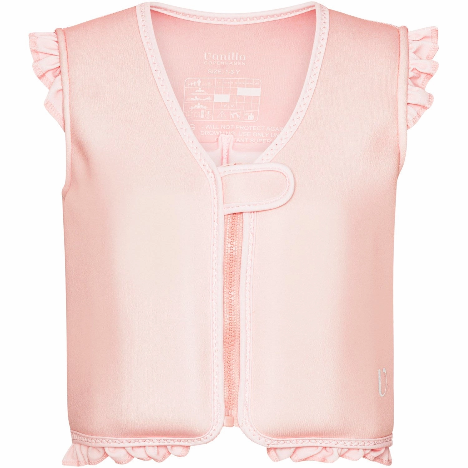 Vanilla COPENHAGEN English Rose Swim Vest Neo All-Day-Comfort Quick Evaporating Fabric