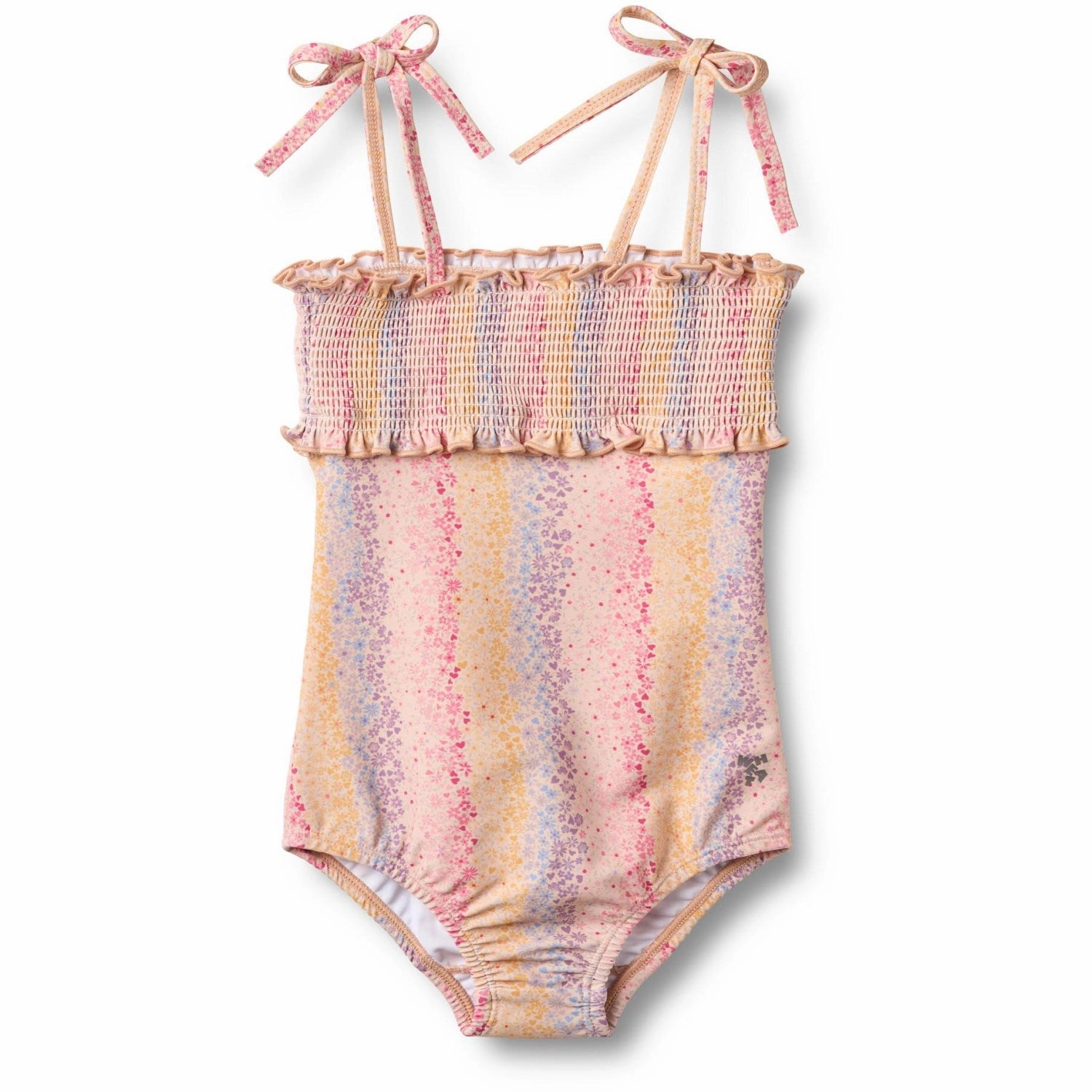 Wheat Multi Rainbow Swimsuit Selma High Elasticity Seamless Summer Fashion