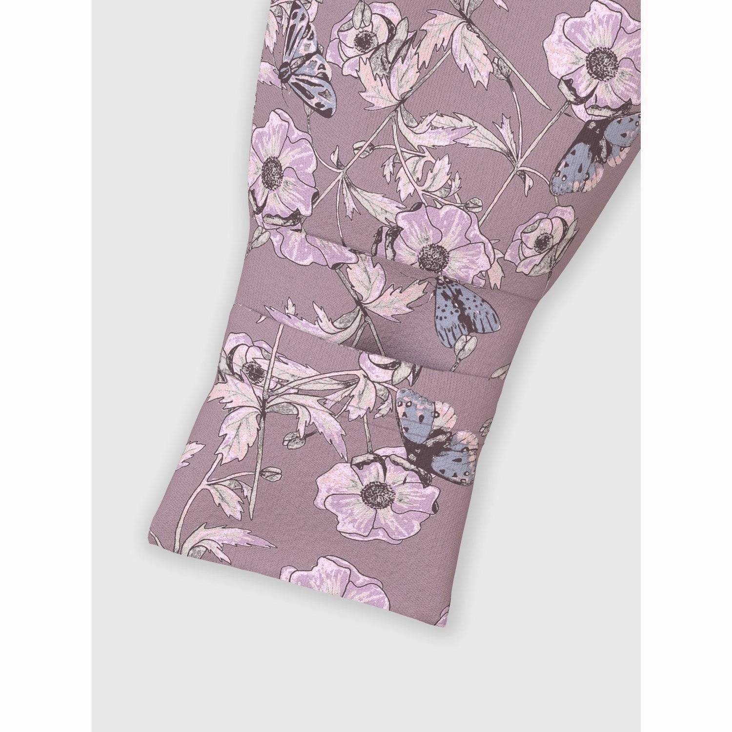 Name It Grape Shake Nightsuit 2-pack Zip Grape Flower Noos Premium Training Simple Trendy