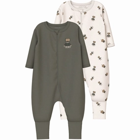 Name It Jet Stream Nbmnightsuit 2P Zip Ff Robot Noos Outdoor Travel