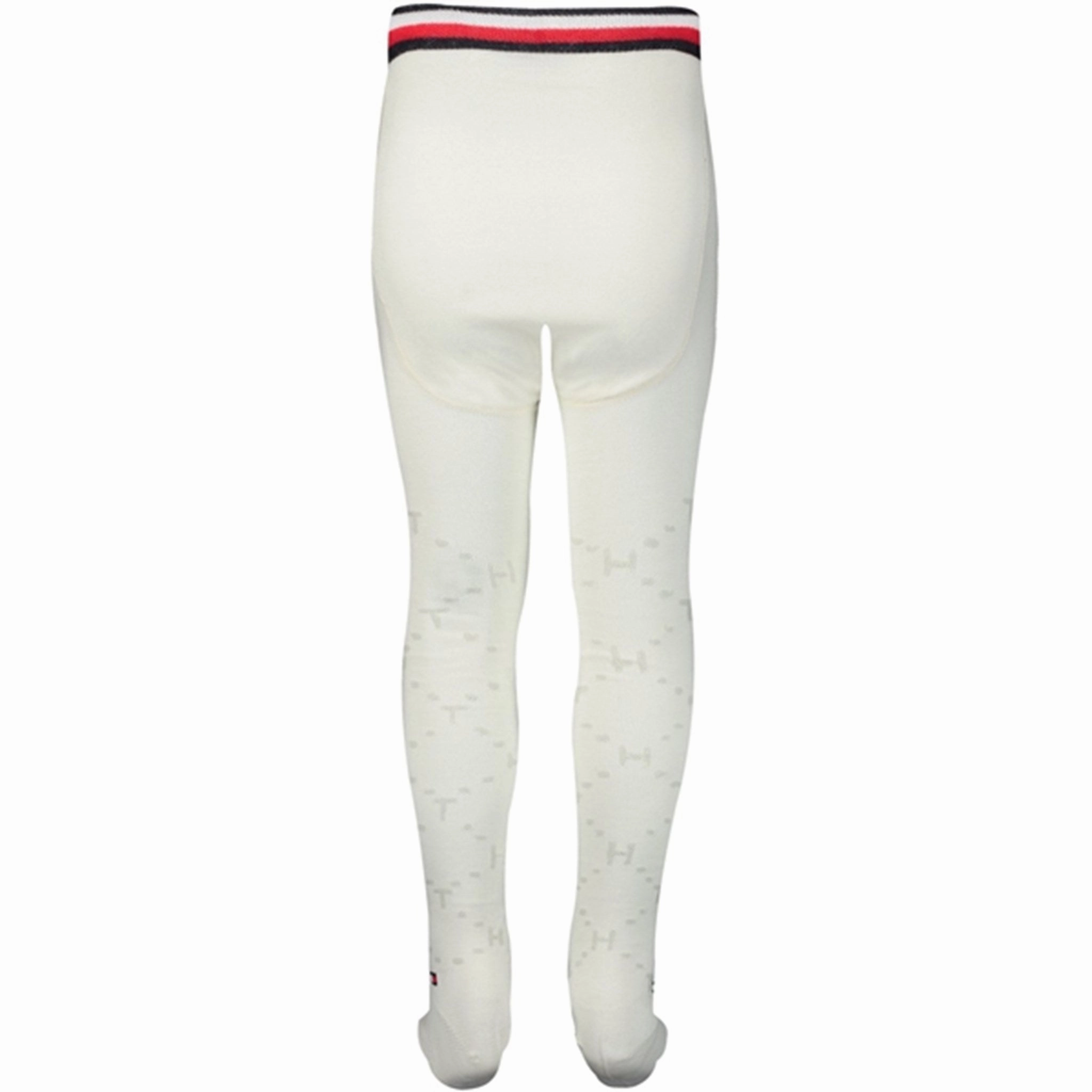 Tommy Hilfiger Kids Tights Off White Pockets Tailored-fit-design-attribute