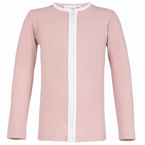 Stackable Packaging Outdoor Swim Petit Crabe Rose Nude Etoile Star UV Shirt with Zipper