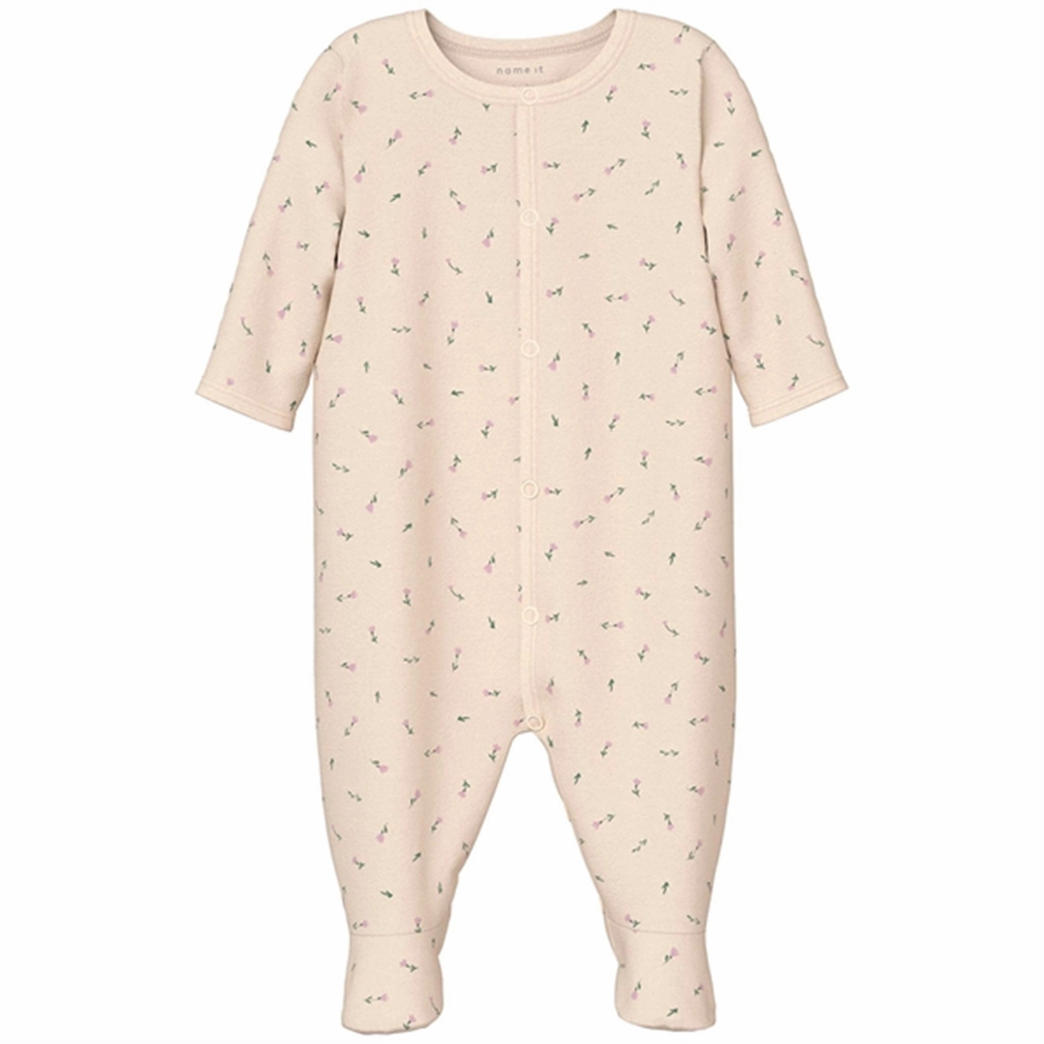 Vacation Dynamic Lightweight Trendy Name it Buttercream Nightsuit Floral