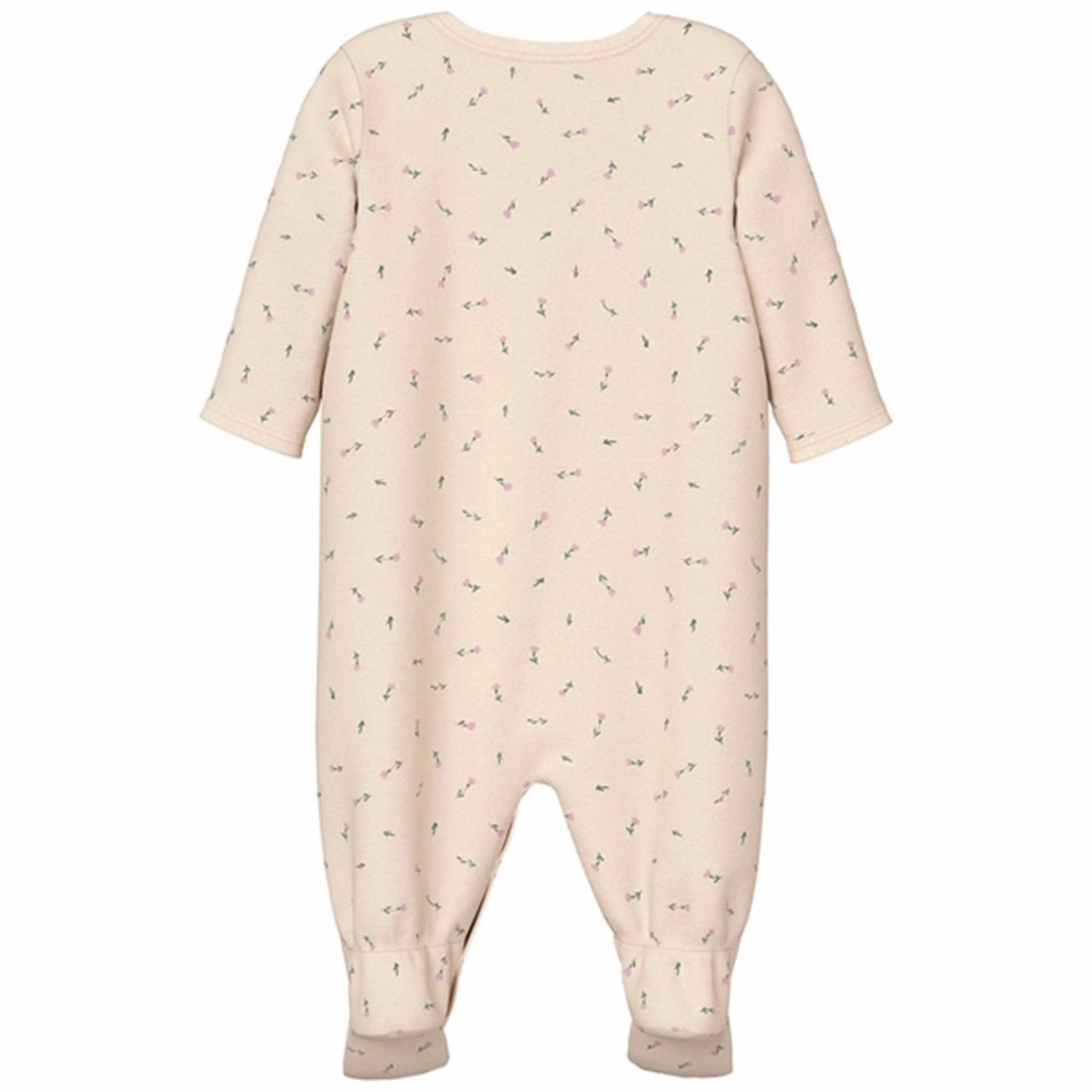 Breathable Loose Name it Buttercream Nightsuit Floral