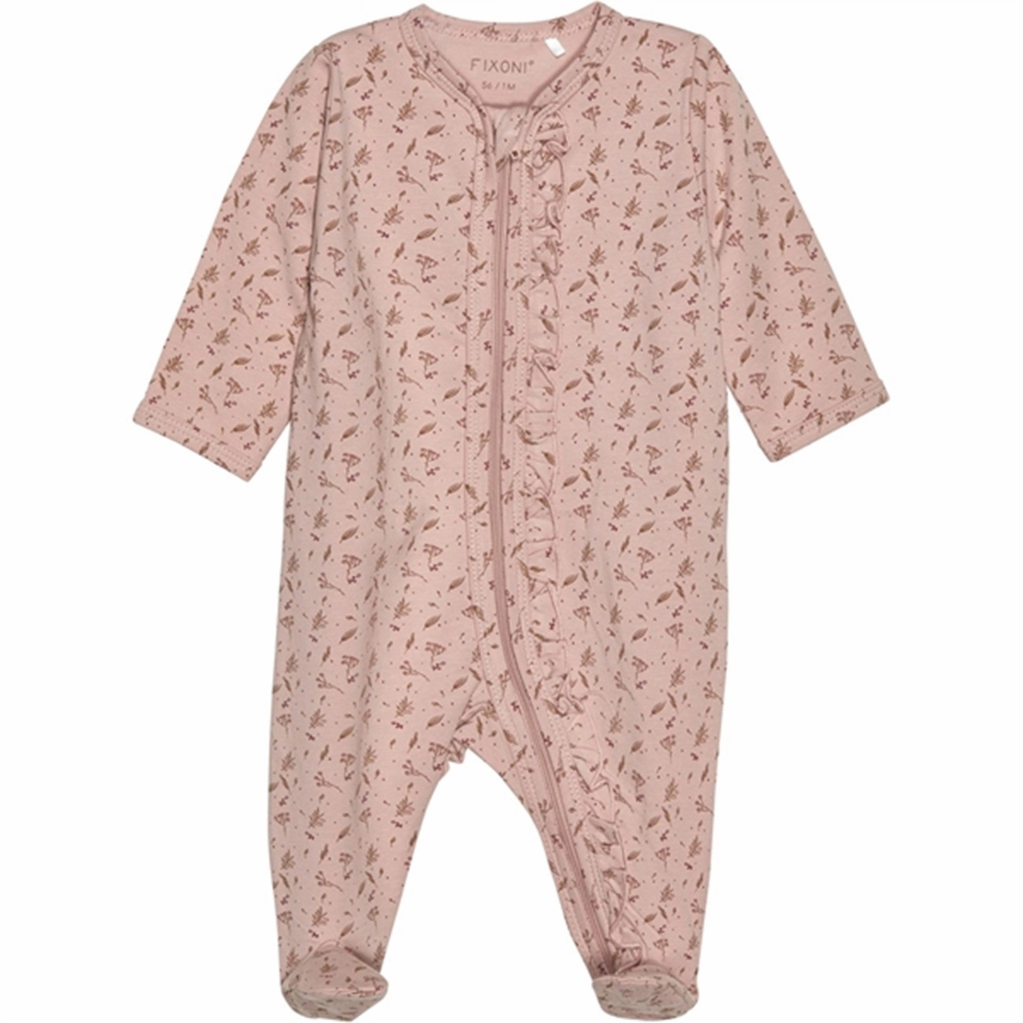 FIXONI Misty Rose Natdragt w. Feet Charming Youth Sport Sporty