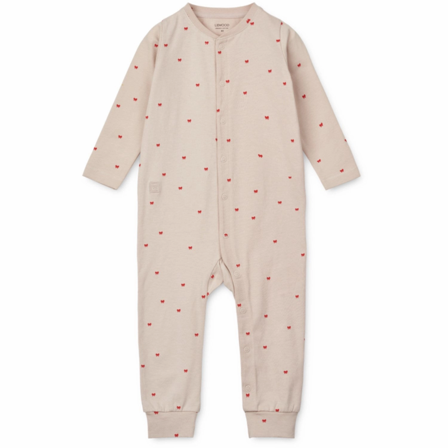 Clean Basic Travel Family LieWood Holiday Bow / Sandy Birk Printed Pyjamas Jumpsuit