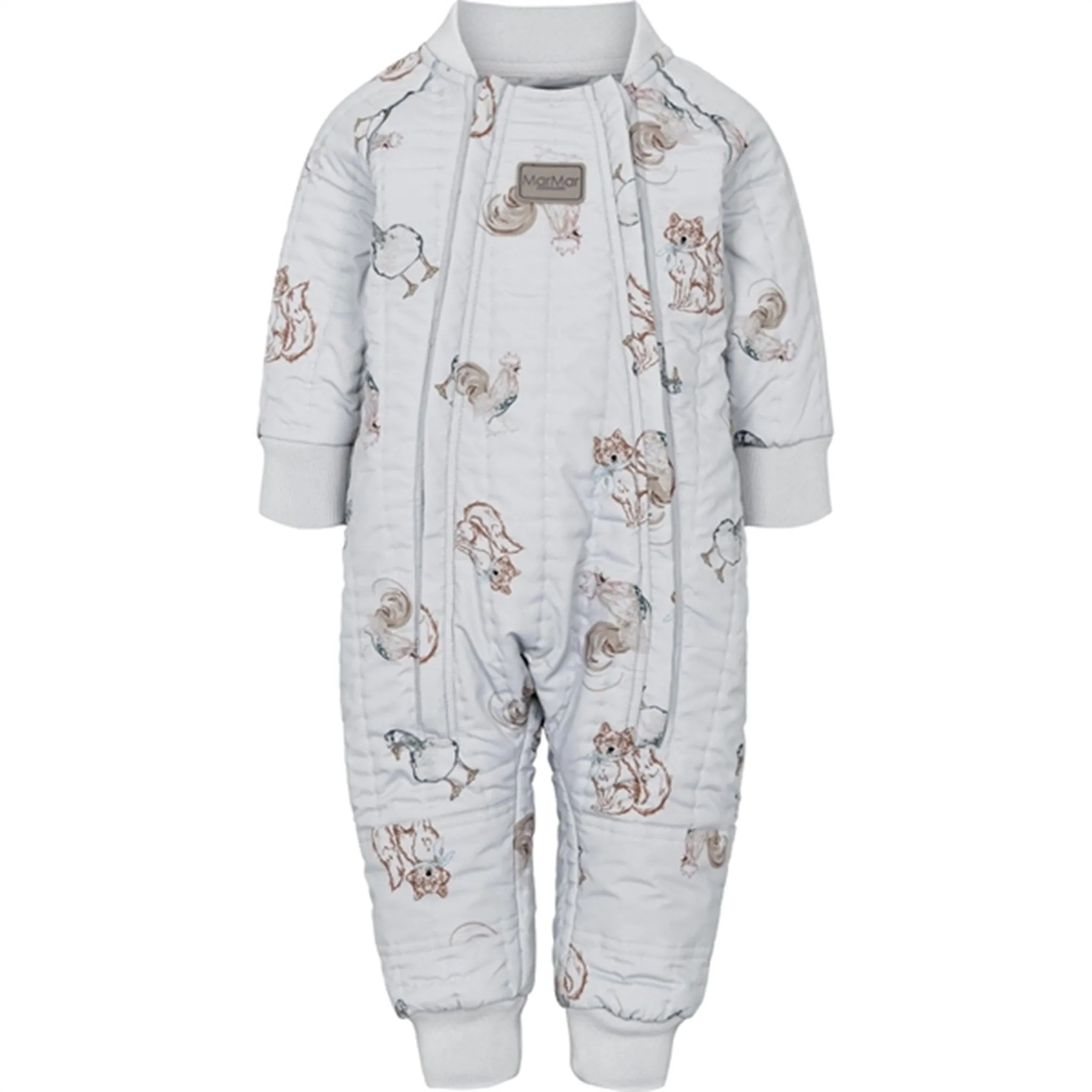 Versatile layered shirt Soft cotton button-down MarMar Farm Park Oza Thermo Suit