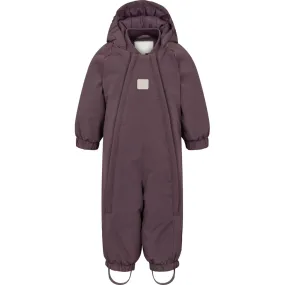 MarMar Tech. Outerwear Solid Deep Plum Oriel Suit Editor??s-Pick Versatile button-down blouse