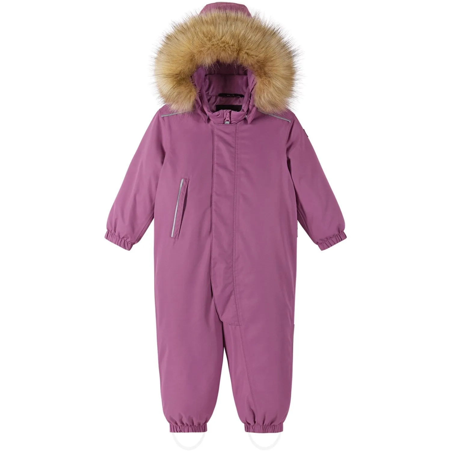 Front-Pocket Reima Red Violet Reimatec winter snowsuit Gotland
