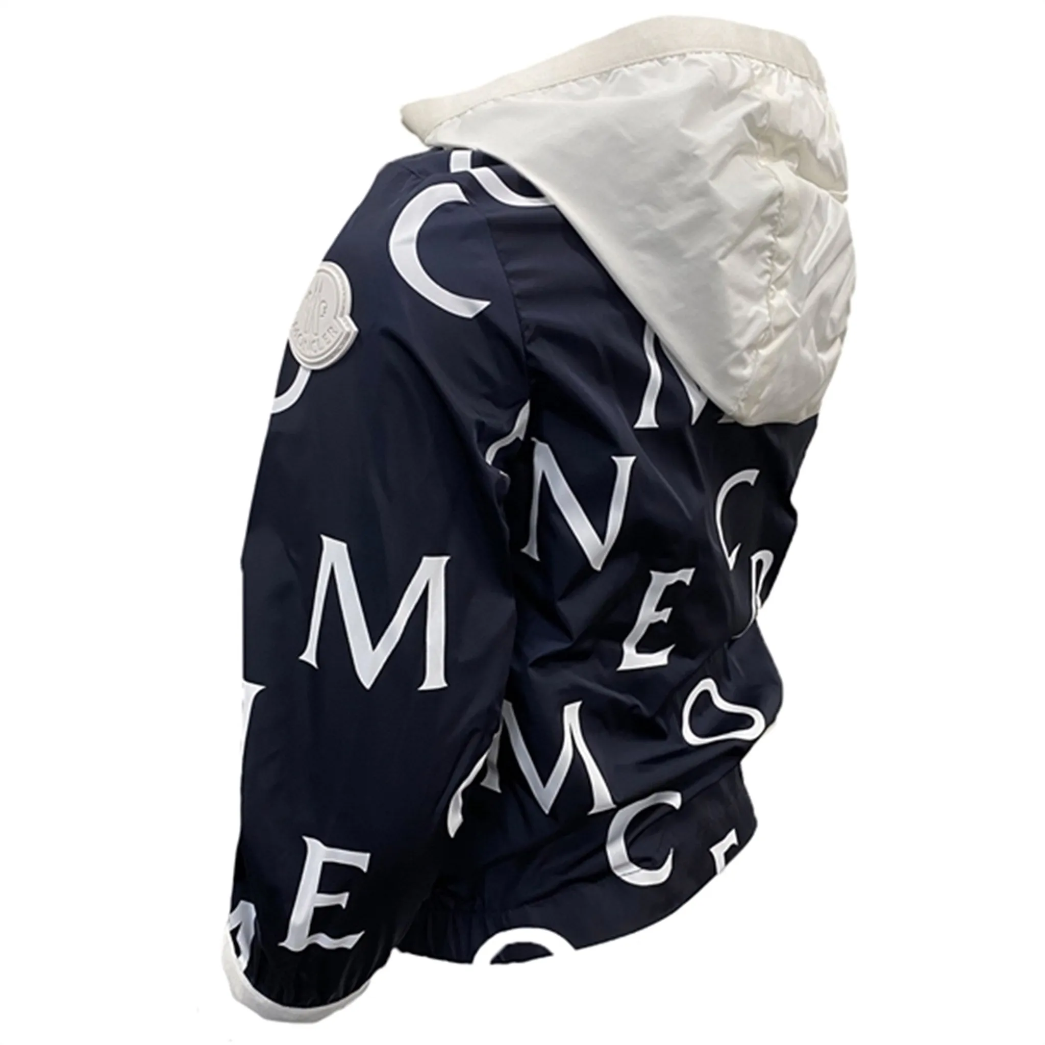 Heat Sealed Seams Moncler Navy Tupeti Giubbotto Jacket