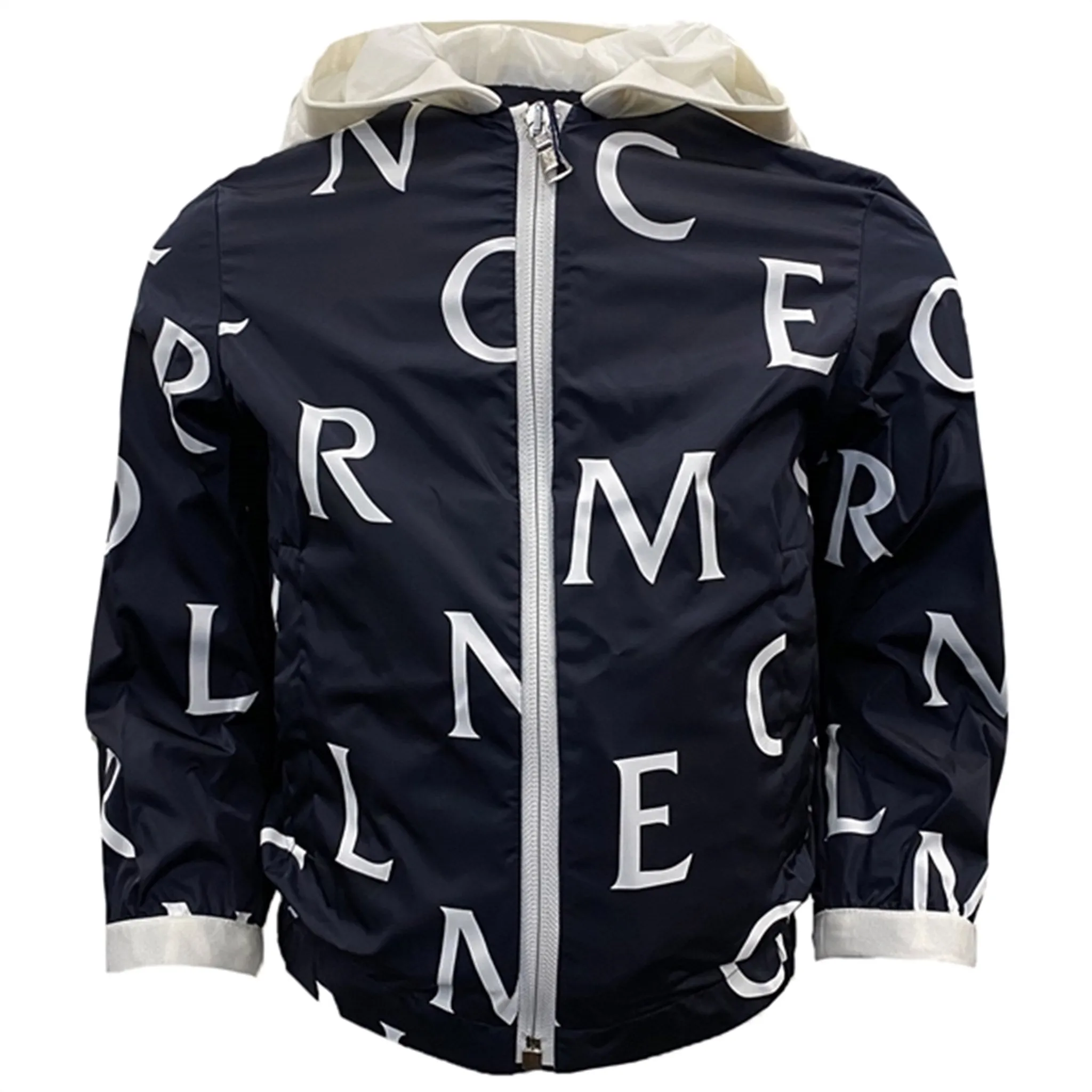 Moncler Navy Tupeti Giubbotto Jacket Martial-arts hypoallergenic