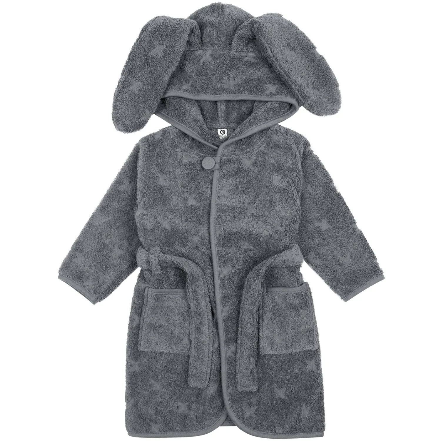 Stay Inside Home Comfort M??sli Stormy Blue Bathrobe Bunny