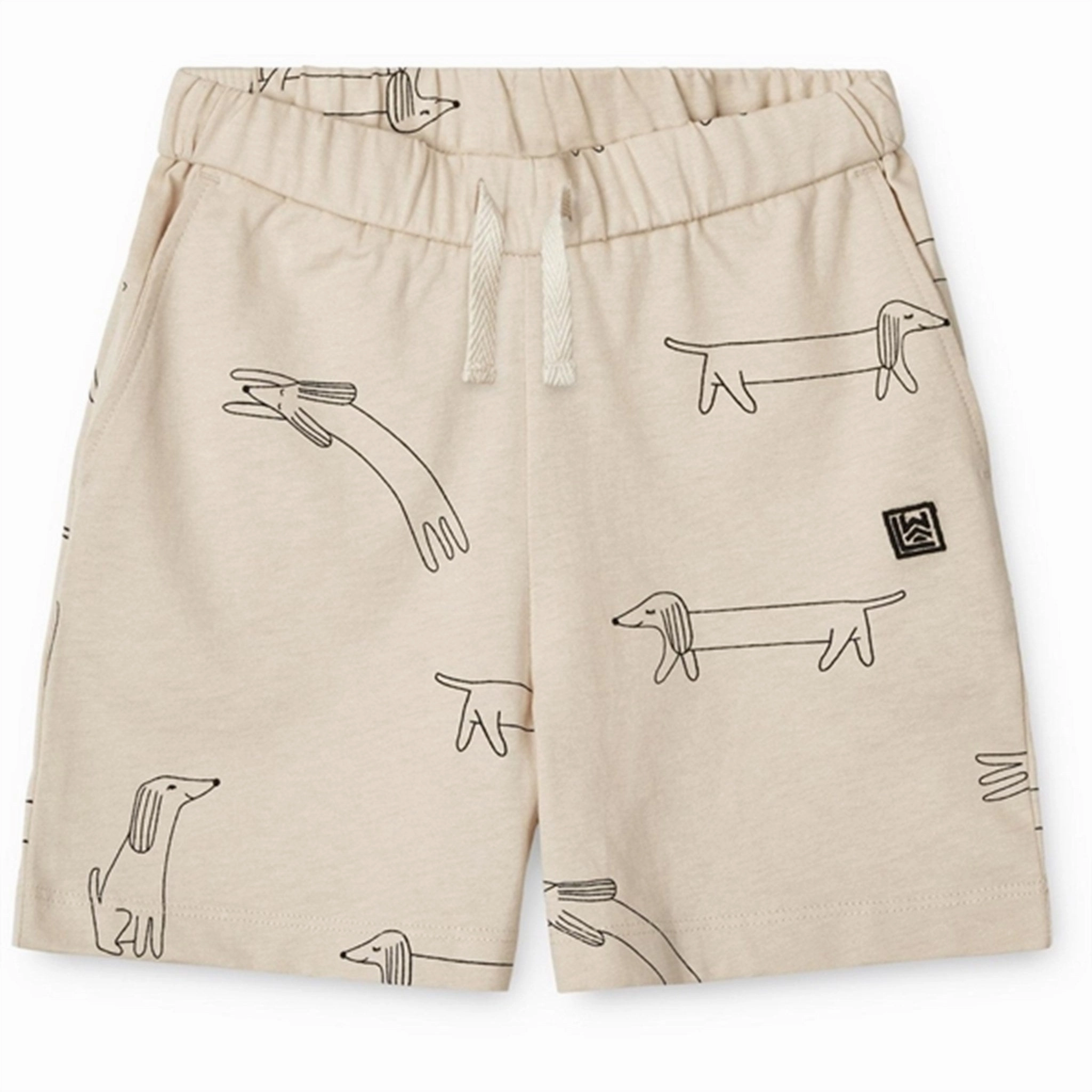 Liewood Dogs/Sandy Bako Printed Shorts denim alternative