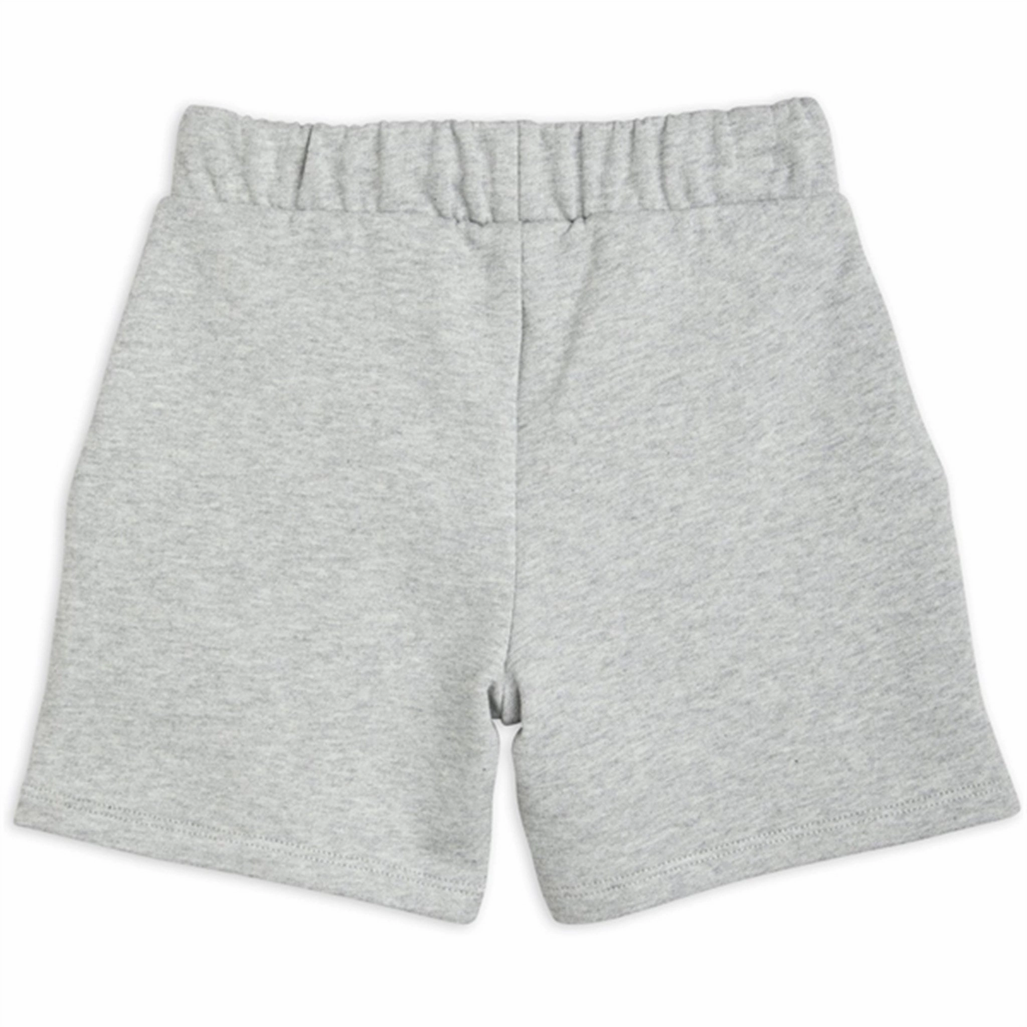 Mini Rodini Pelican Sweatshorts Grey Melange printed shorts