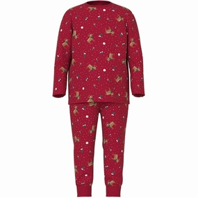 Every Hour Name it Jester Red Vismas Pajamas