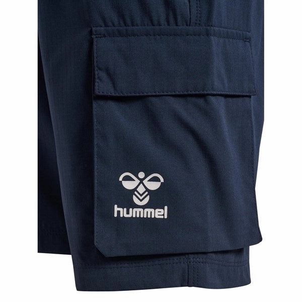 Smart Look Water Resistant Hummel Blue Nights Stop Cargo Shorts
