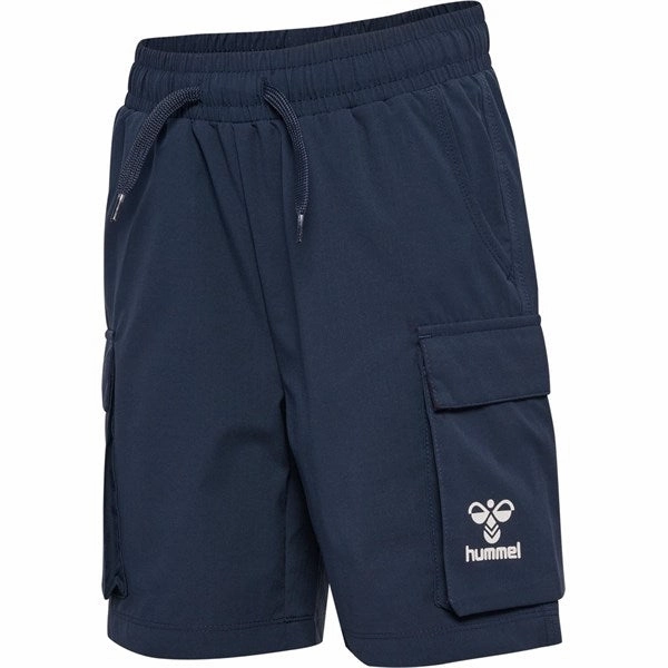 Hummel Blue Nights Stop Cargo Shorts Reinforced Hems