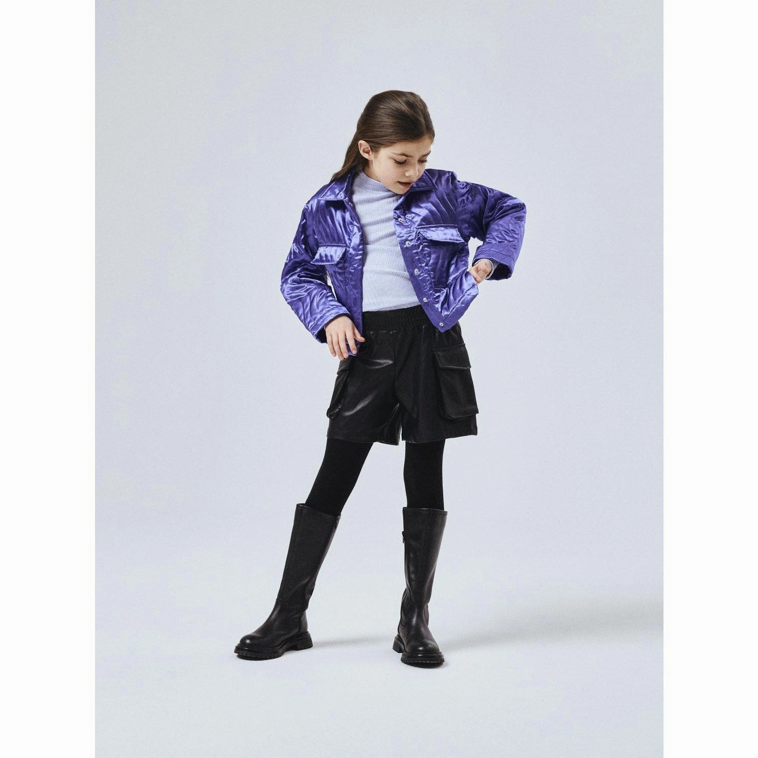 floral shorts Name It Black Sianina Cargo Shorts